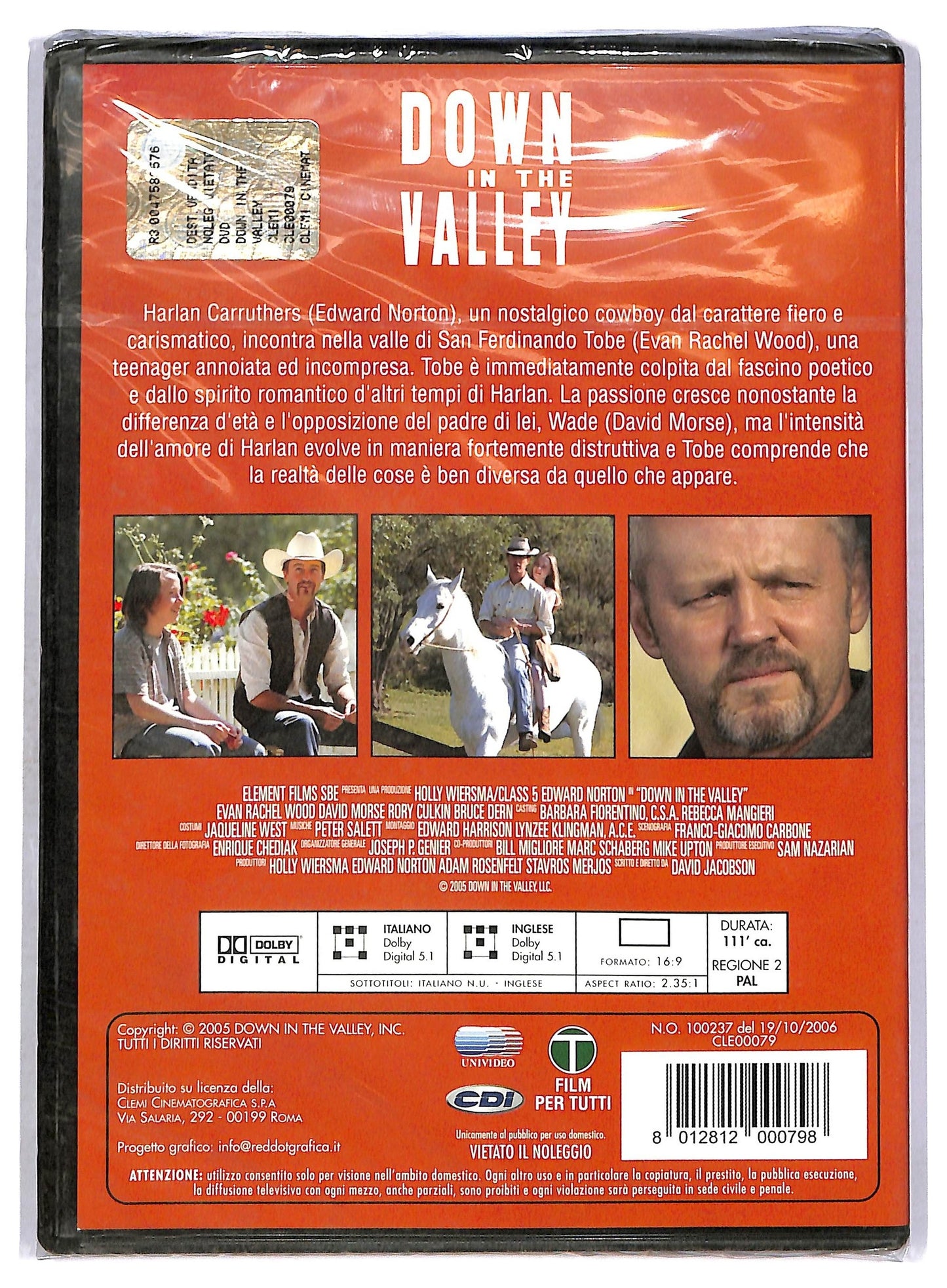 EBOND Down in the Valley EDITORIALE DVD D760958