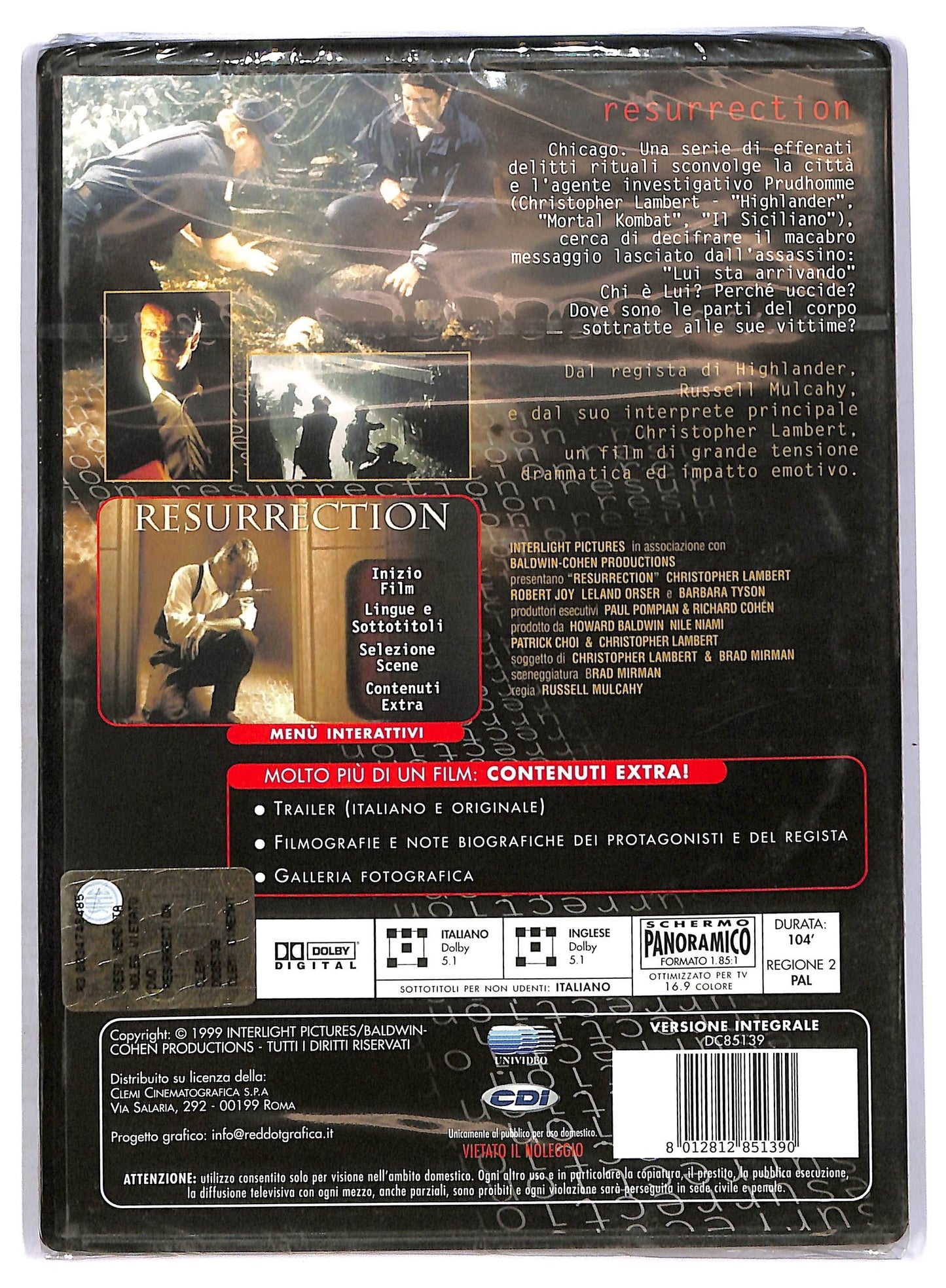 EBOND Resurrection DVD D761002
