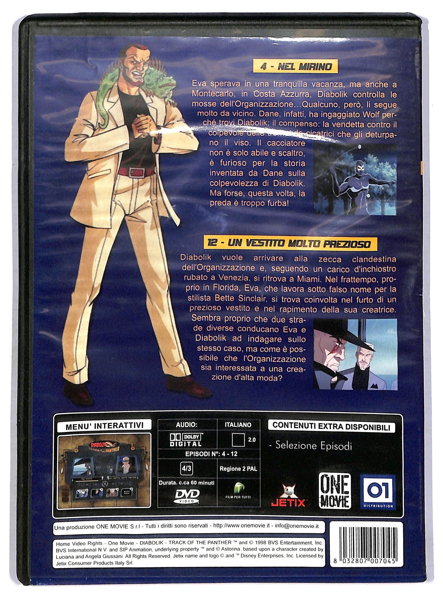 EBOND Diabolik track of the panther - Nel mirino - un vestito molto prezioso EDITORIALE DVD D761017
