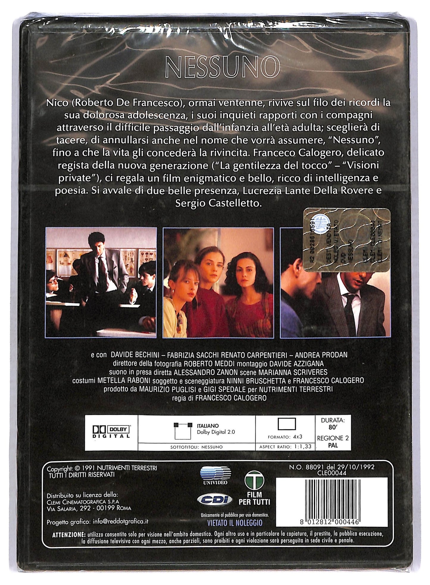 EBOND Nessuno DVD D761037