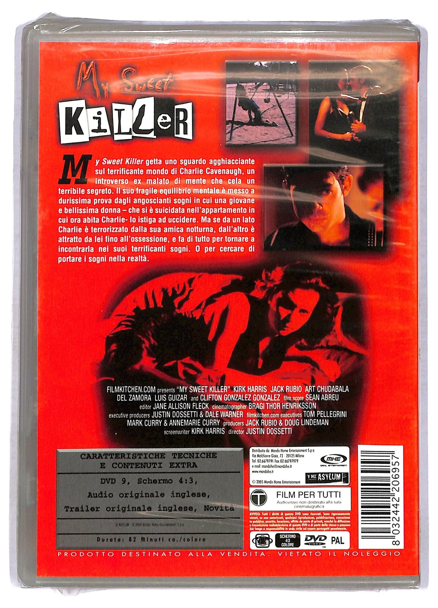 EBOND my sweet killer DVD D761052