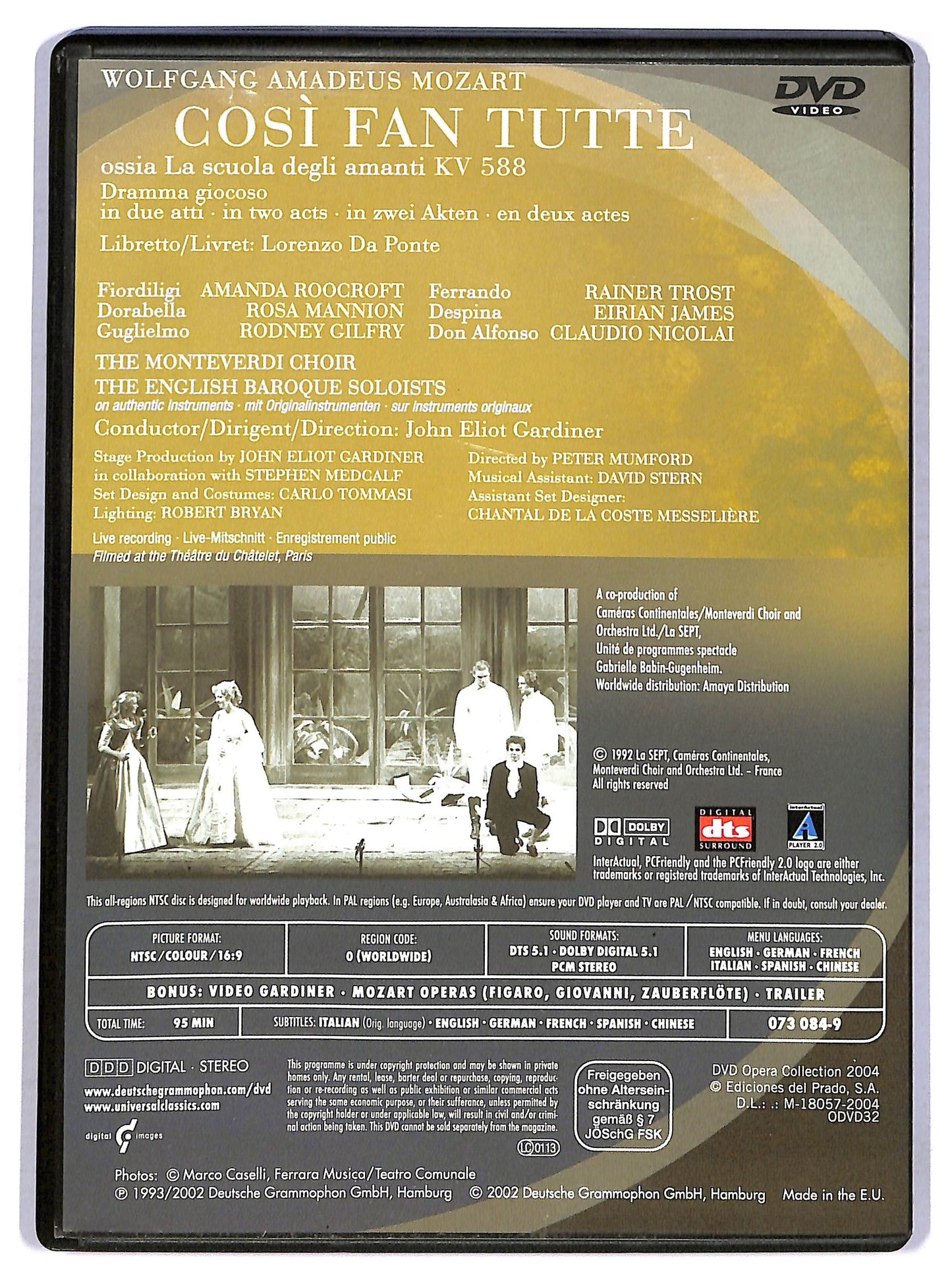 EBOND Dvd Opera Collection - Cosi fan tutte EDITORIALE DVD D761232