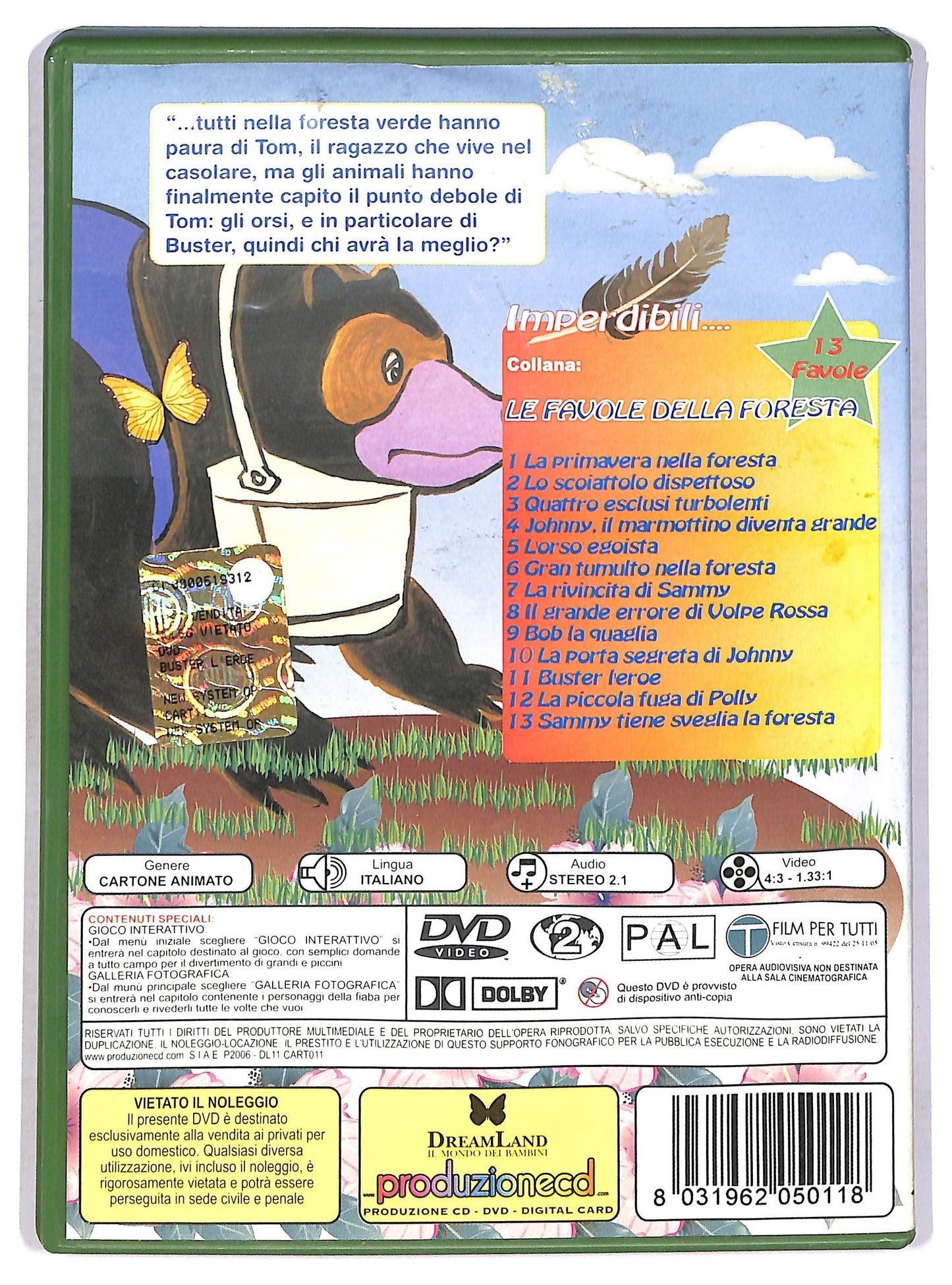 EBOND Buster l'eroe favola n 11 DVD D761261