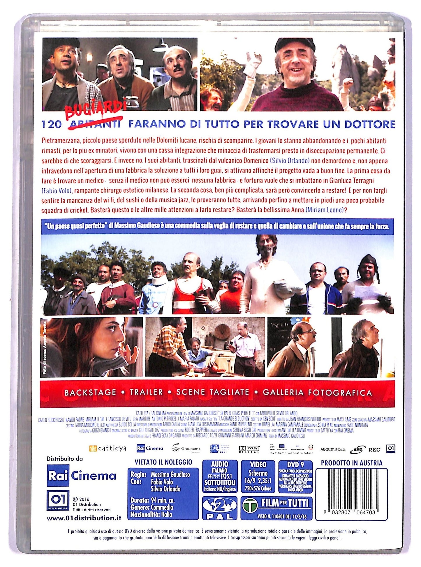 EBOND Un paese quasi perfetto DVD D761427