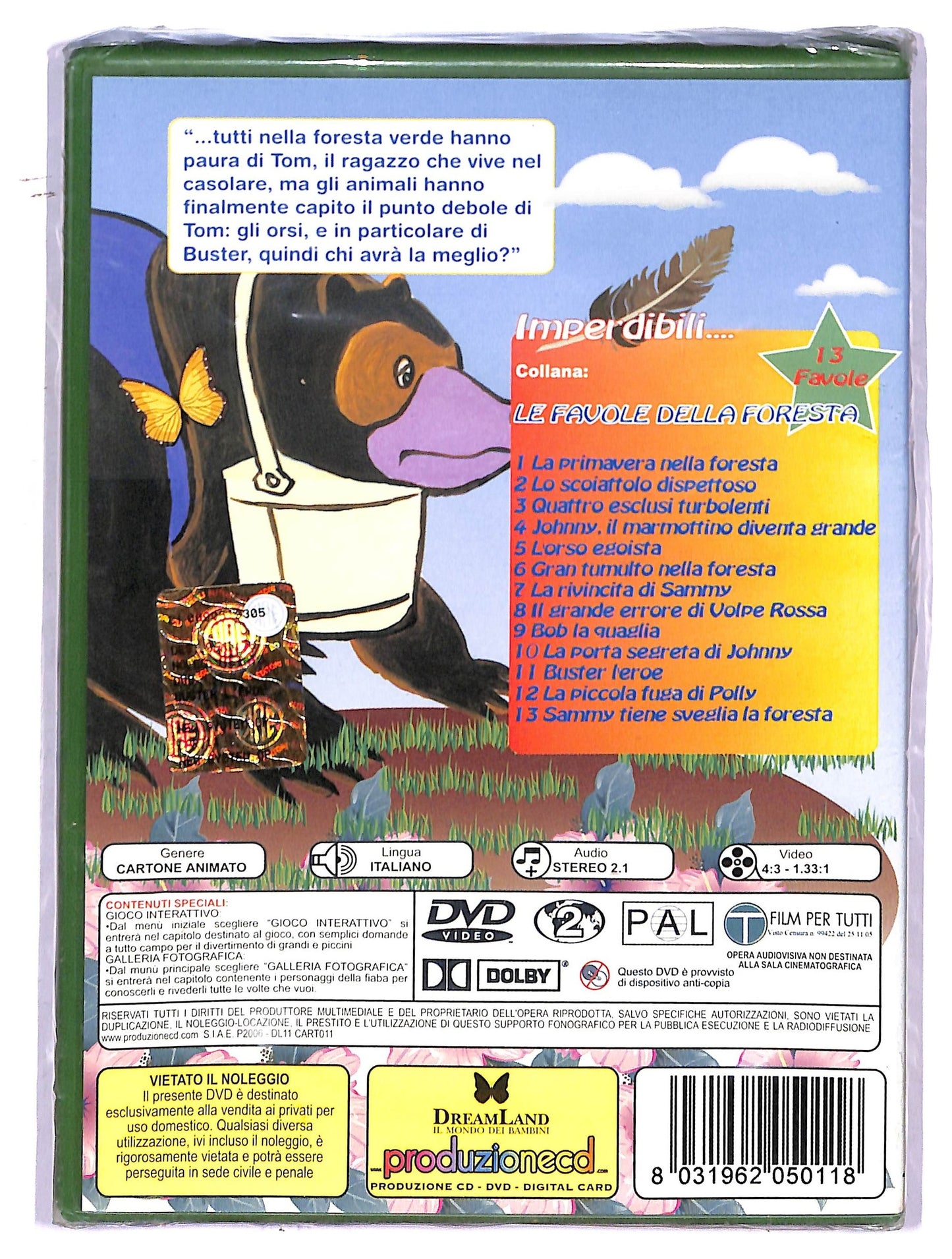 EBOND Buster l'eroe - favola n 11 DVD D761502