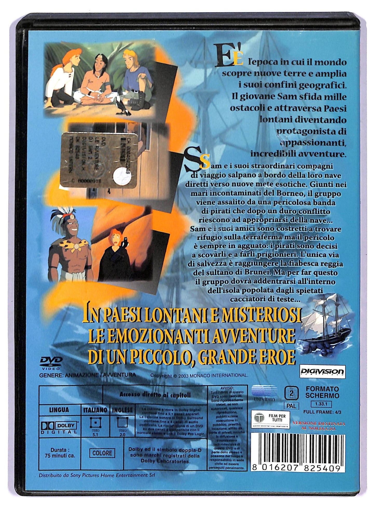 EBOND Le avventure di Sam, volume 2 NOLEGGIO DVD D761509