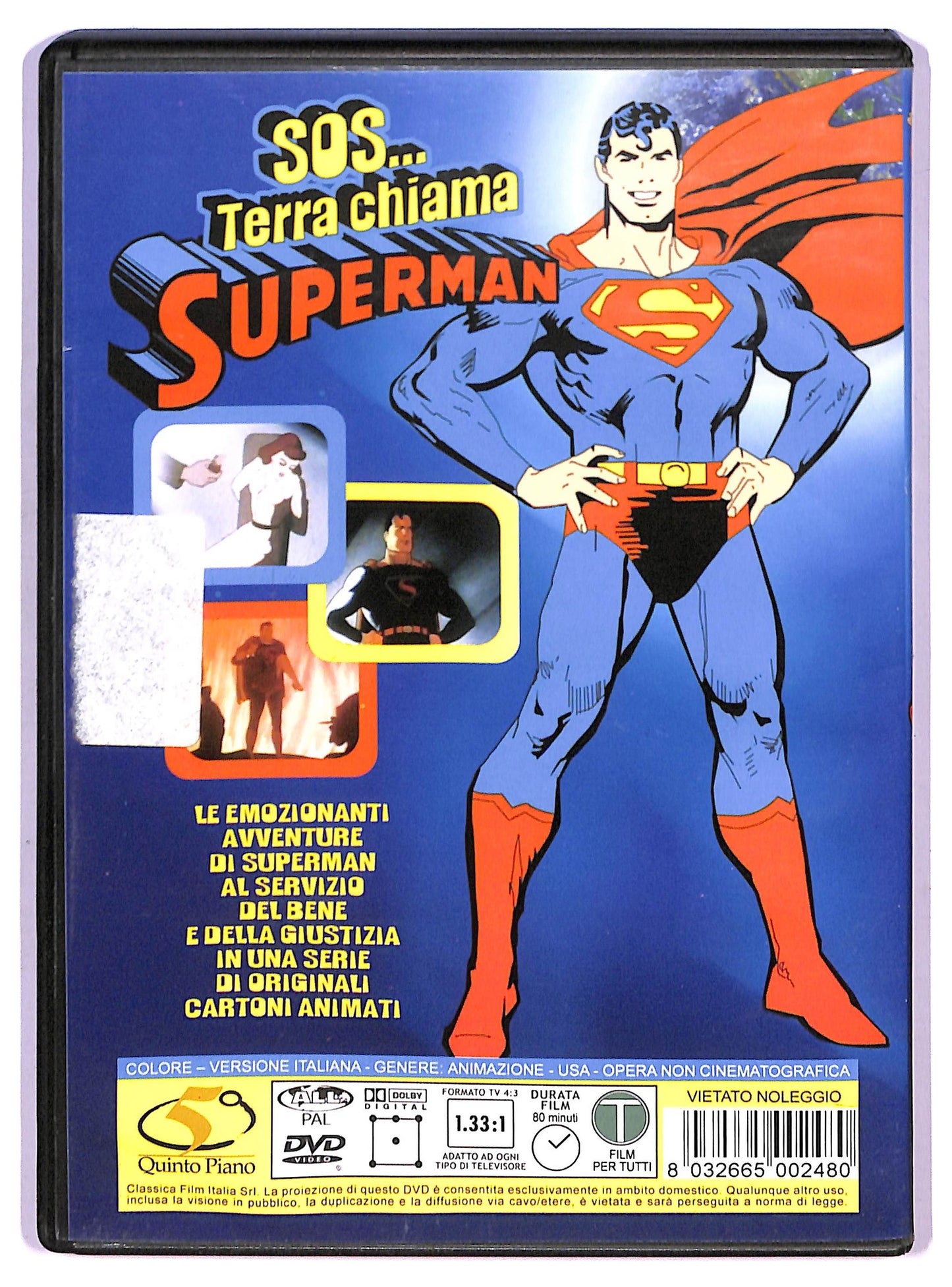 EBOND Superman - Sos Terra Chiama Superman DVD D761511