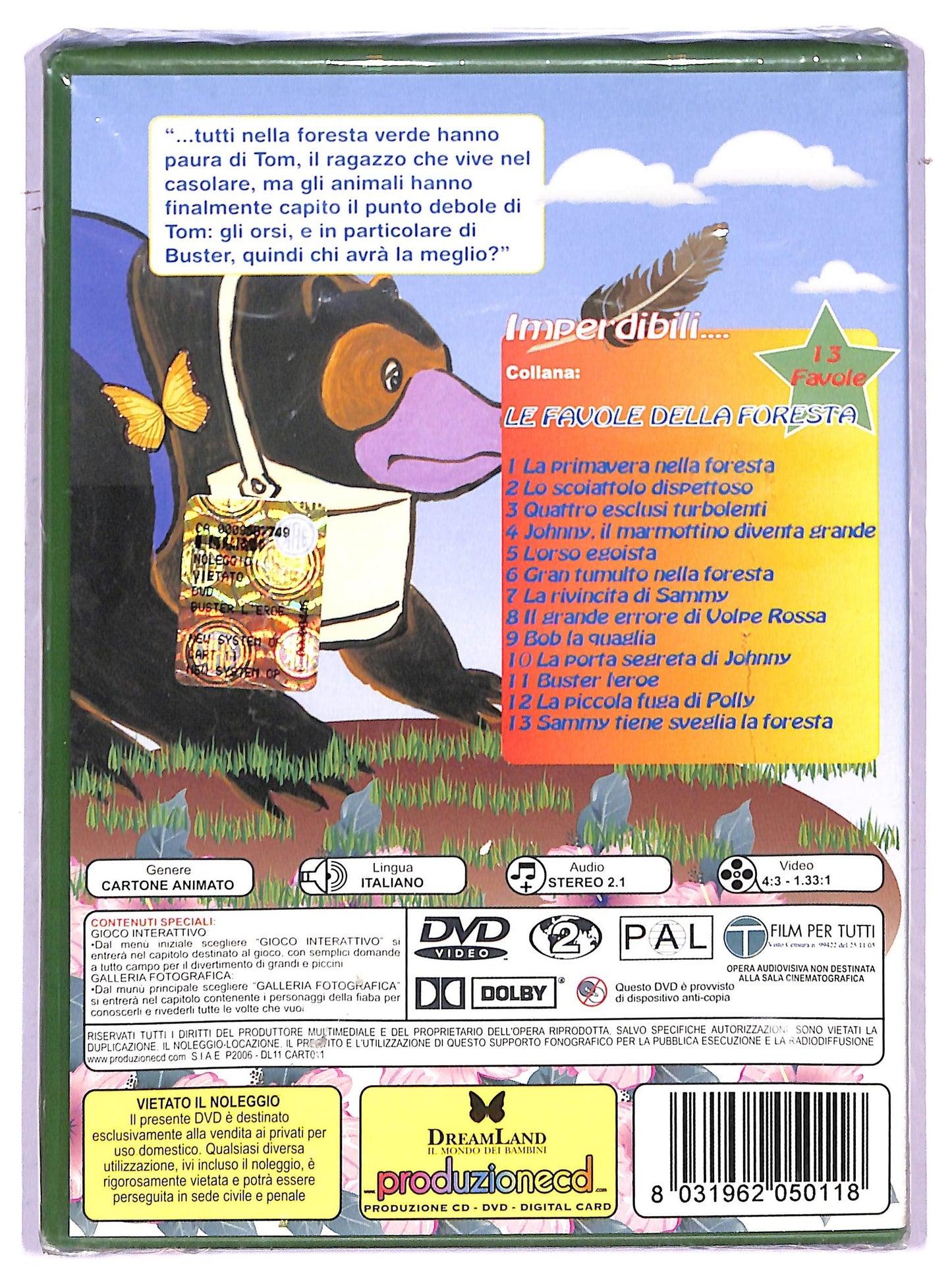 EBOND Buster l'eroe - favola n 11 DVD D761513