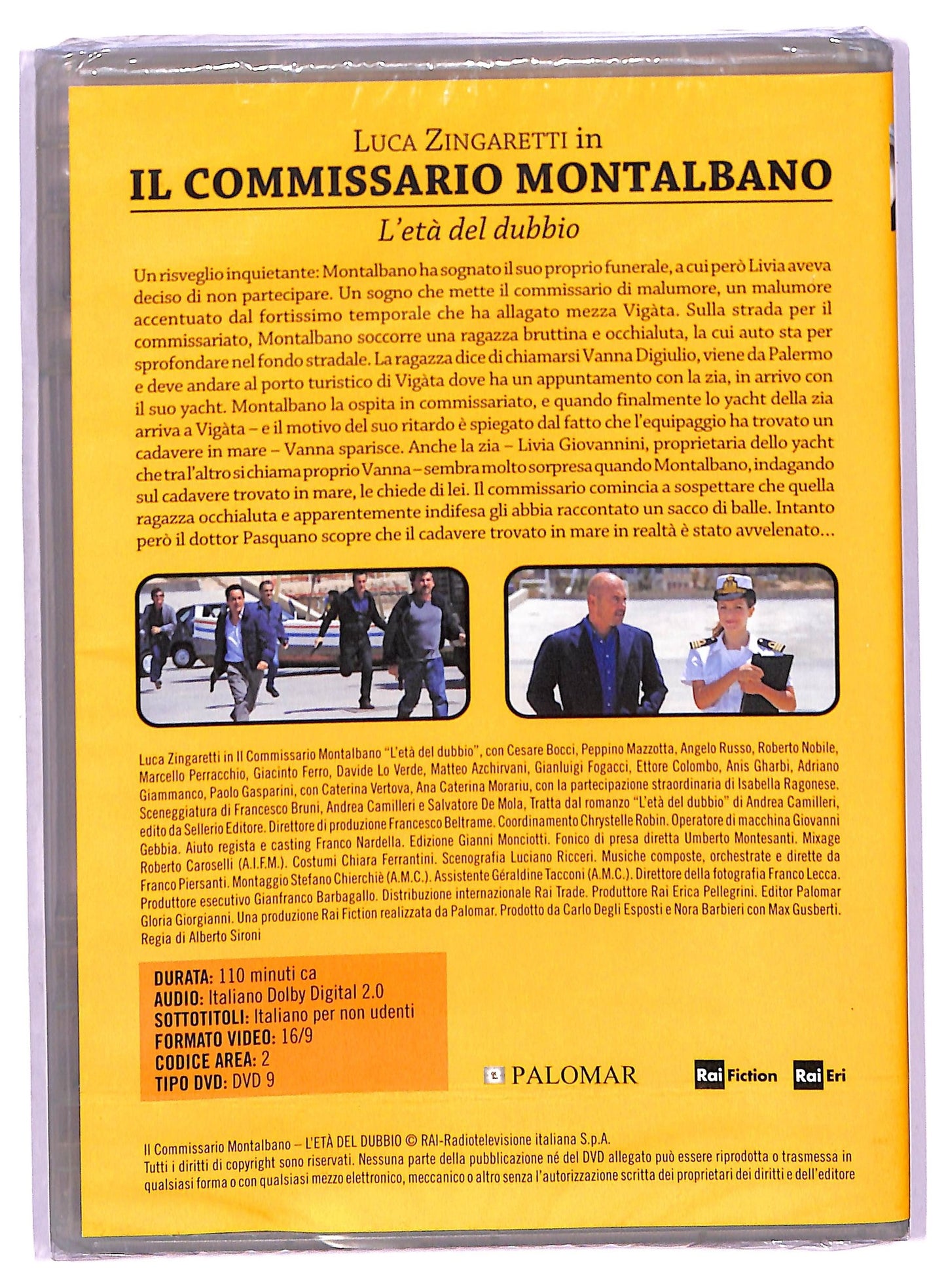 EBOND Il commissario Montalbano L'eta del dubbio EDITORIALE DVD D761519