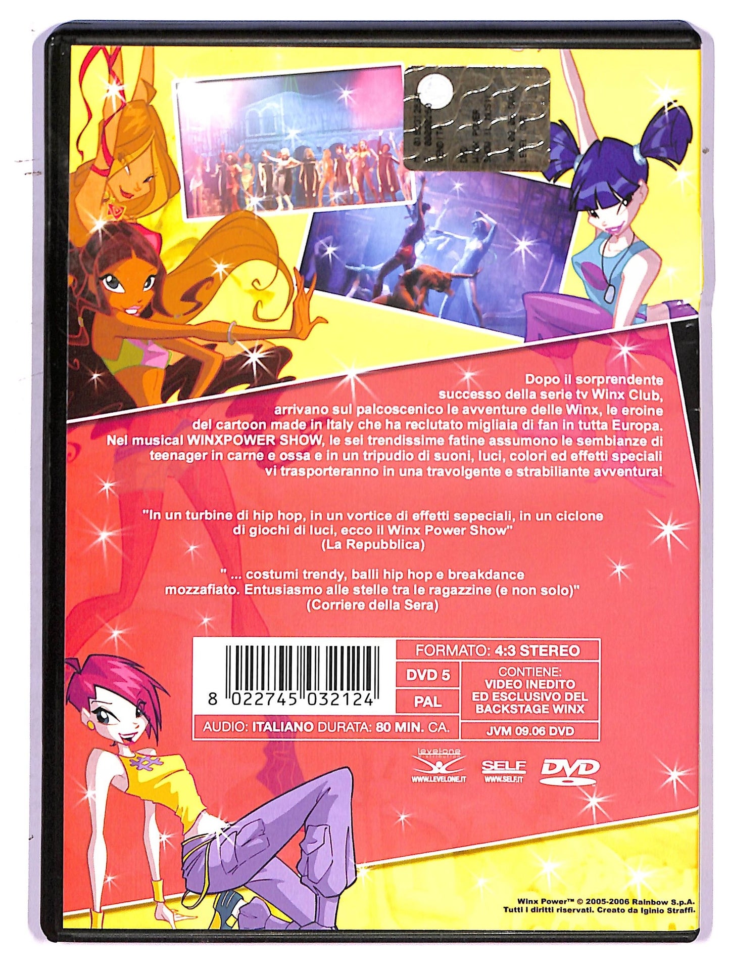 EBOND Winx Power Show DVD D761544