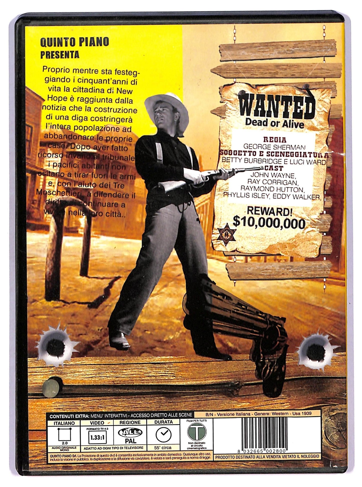 EBOND John Wayne - Il confine della paura  DVD D761559