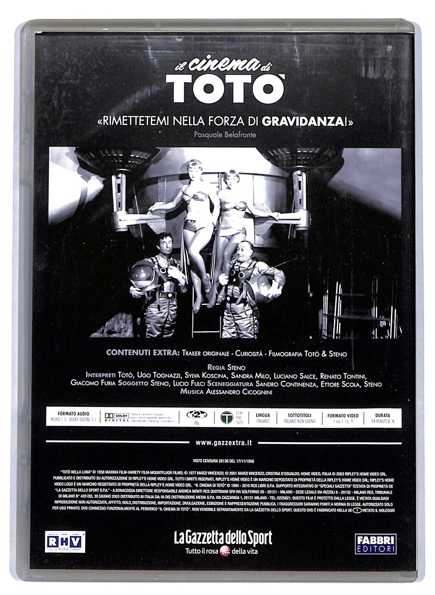 EBOND Toto nella luna EDITORIALE DVD D761612