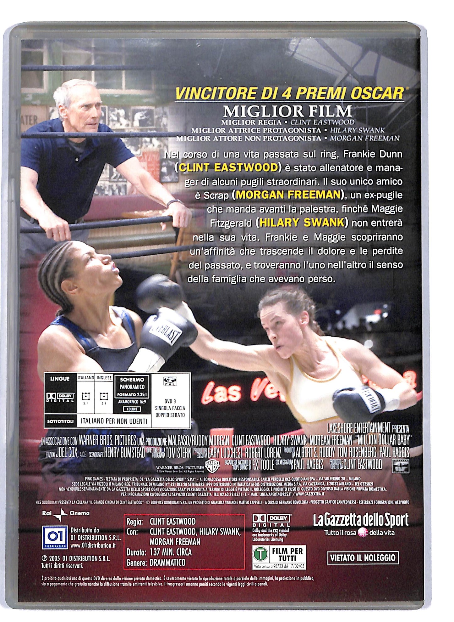 EBOND Million Dollar Baby EDITORIALE DVD D761621