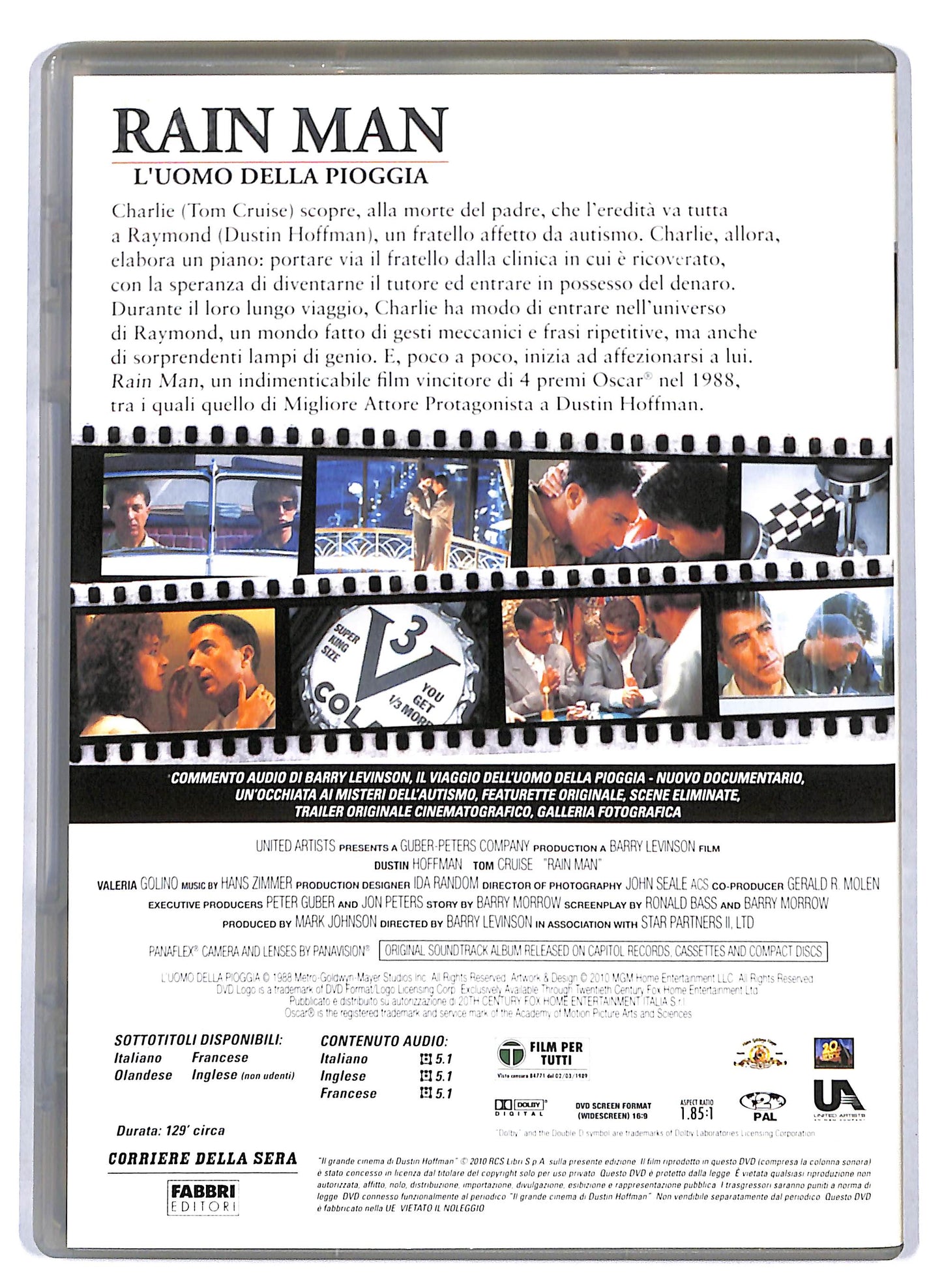 EBOND Rain Man - L'uomo della pioggia EDITORIALE DVD D761623