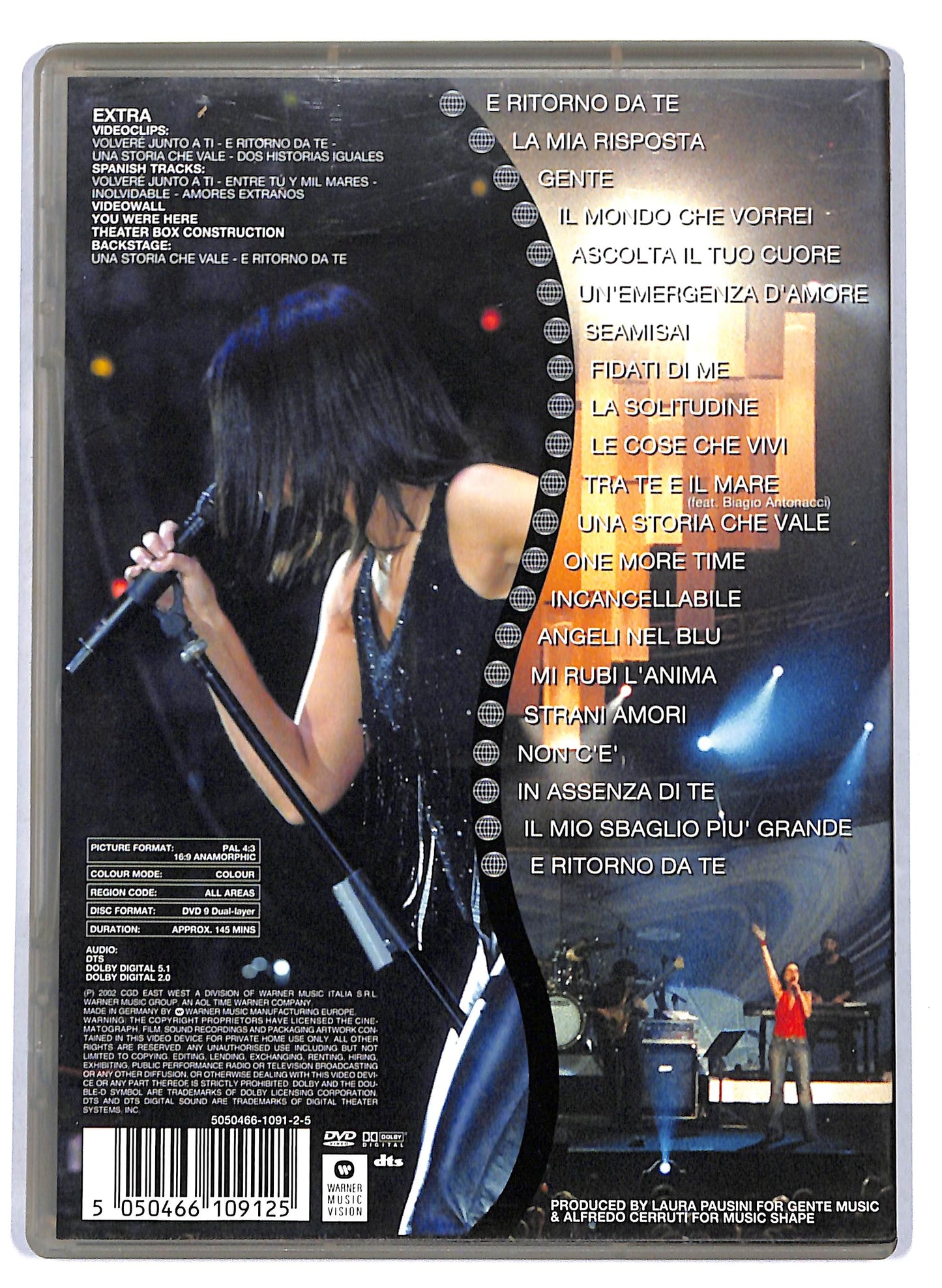 EBOND Laura Pausini - Live 2001 - 2002 World Tour DVD D761644