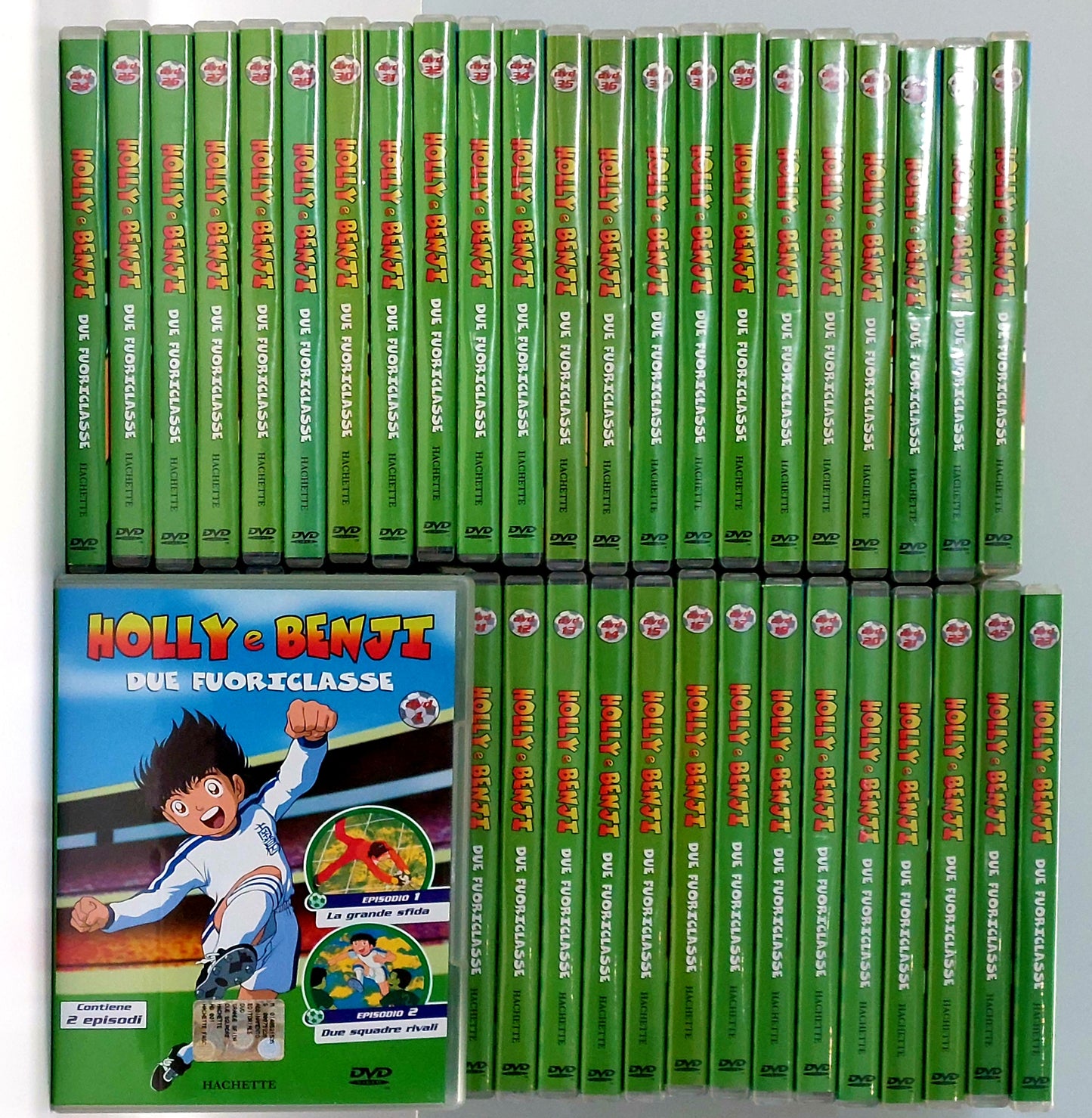 EBOND Holly e Benji Due Fuoriclasse 46 dischi Collezione EDITORIALE DVD D761701