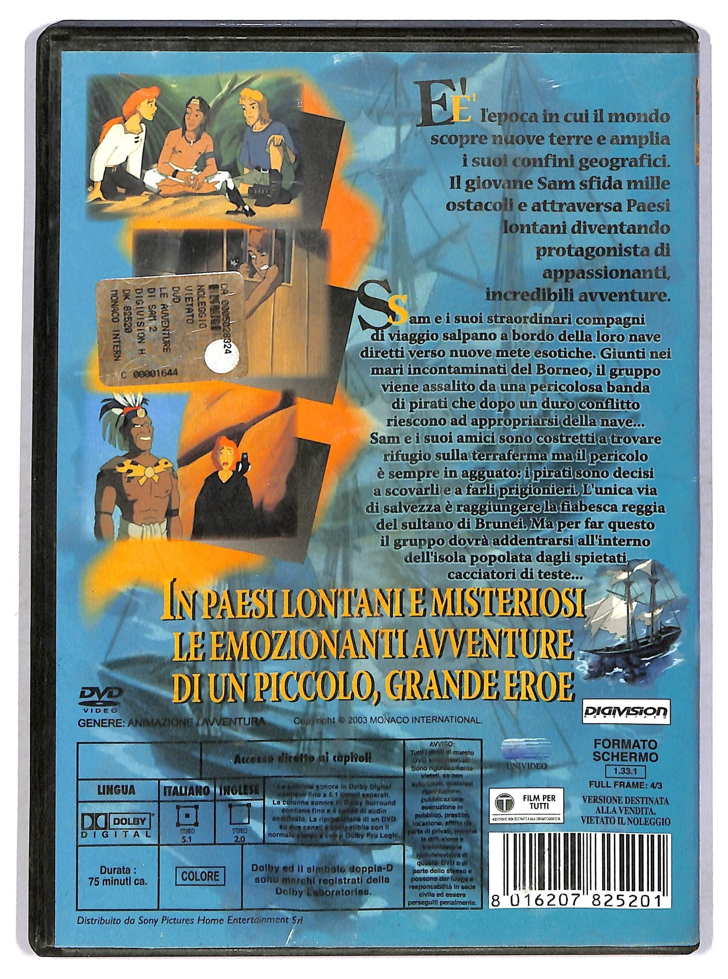 EBOND Le avventure di Sam, volume 2 DVD D761819