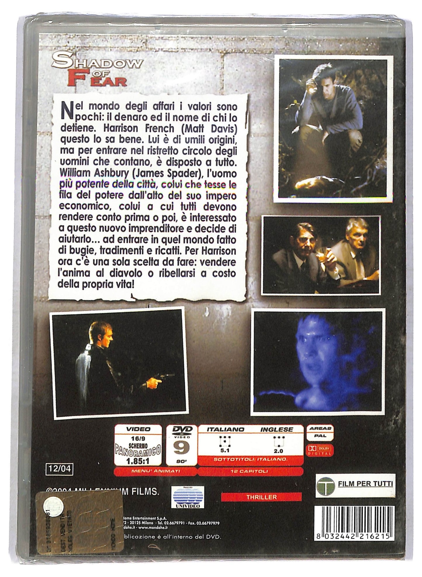 EBOND Shadow Of Fear DVD D761929