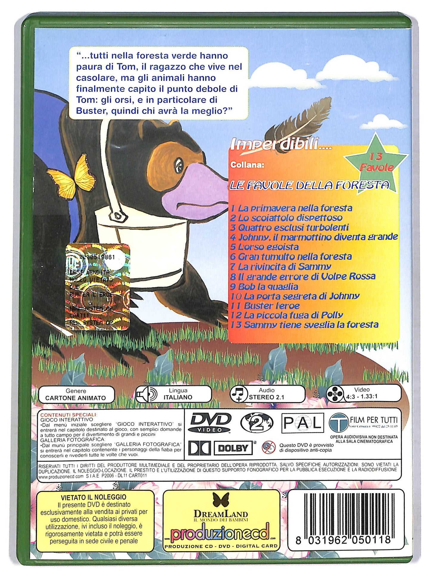 EBOND Buster l'eroe - favola n 11 DVD D762017