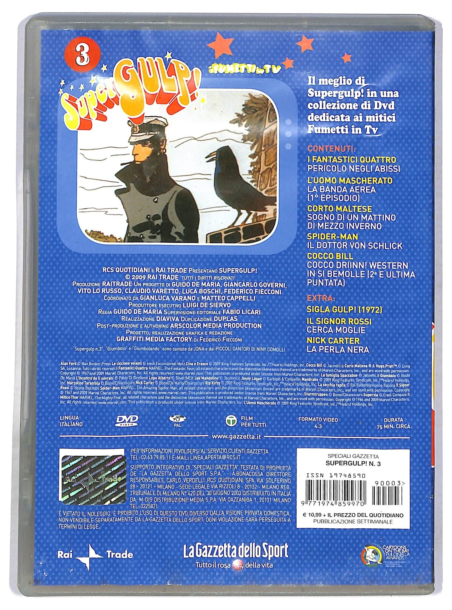 EBOND Super gulp i fumetti in tv - corto maltese e tanti altri EDITORIALE DVD D762019