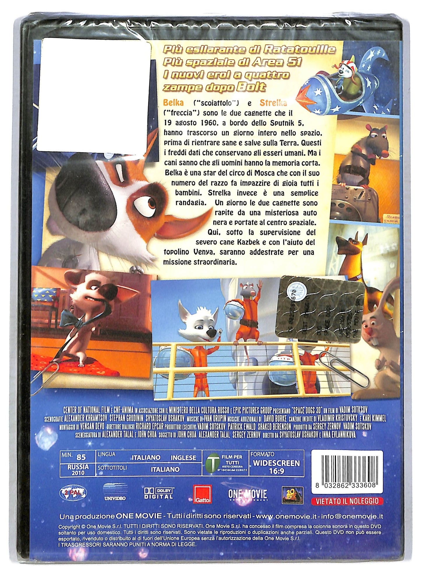 EBOND Space Dogs DVD D762127