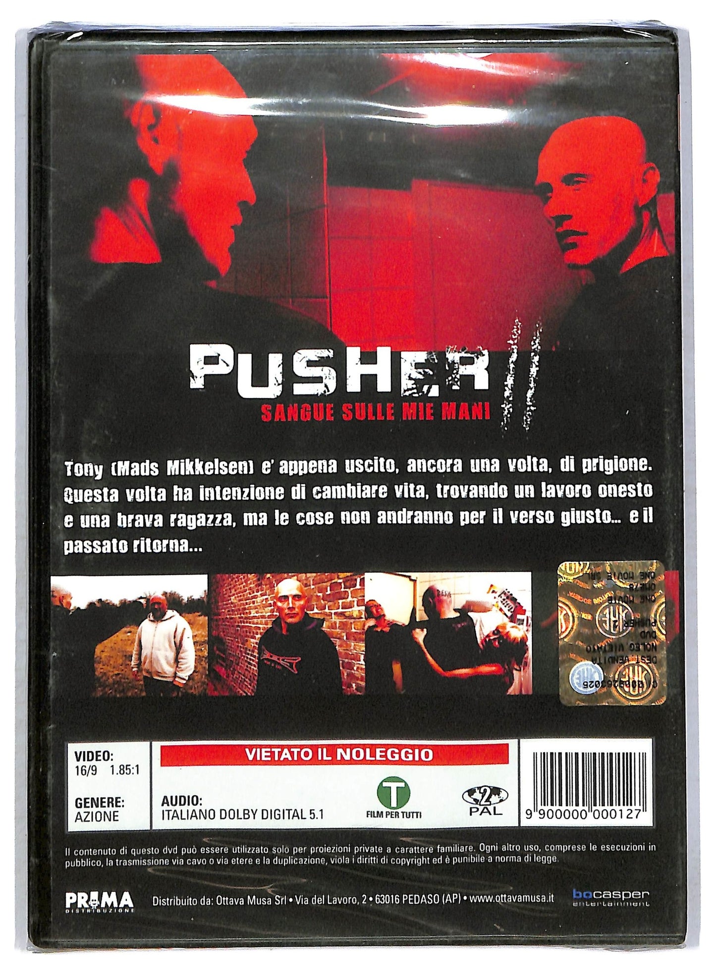 EBOND pusher sangue sulle mie mani DVD D762140