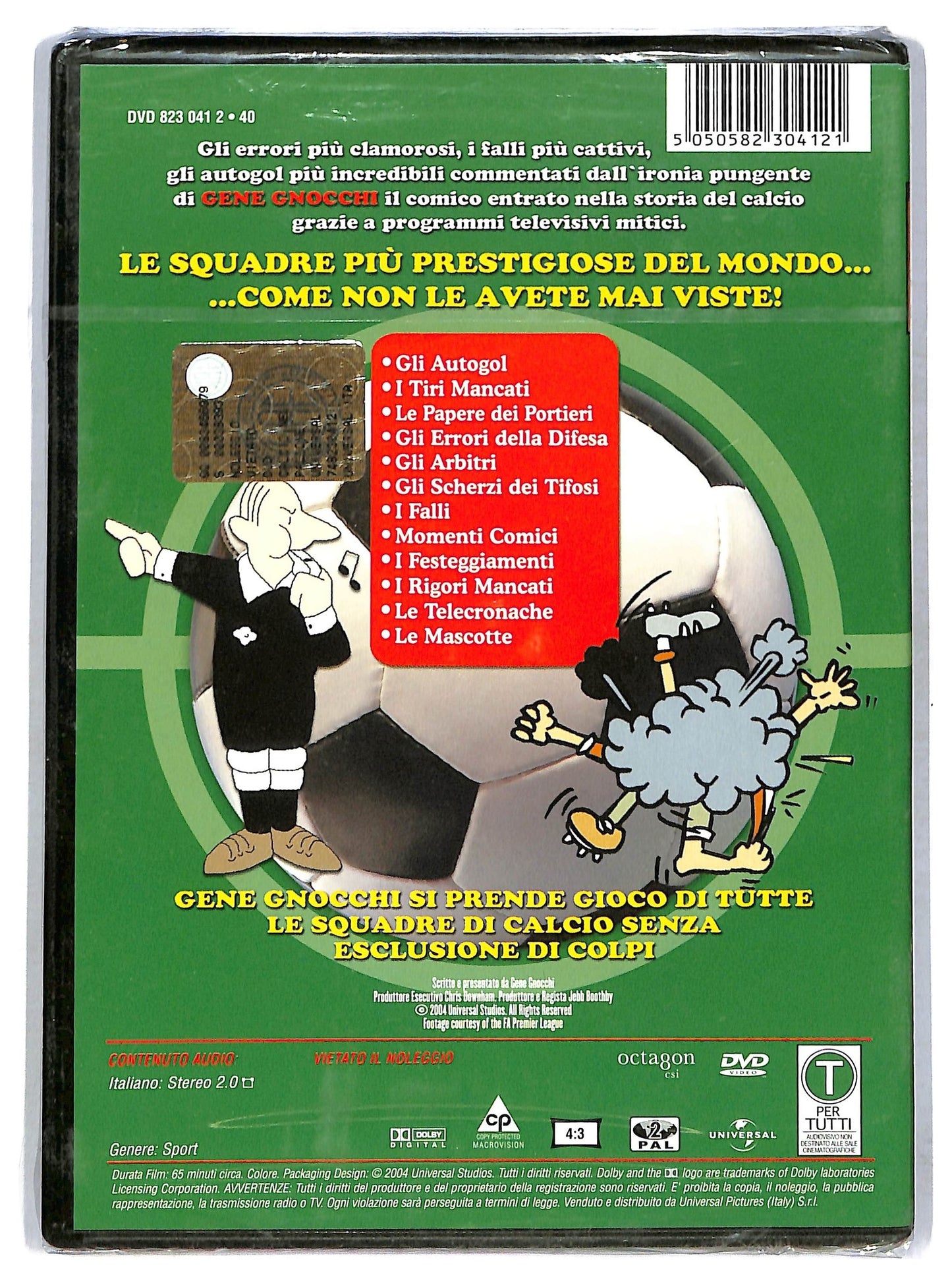 EBOND il calcio nel pallone DVD D762218