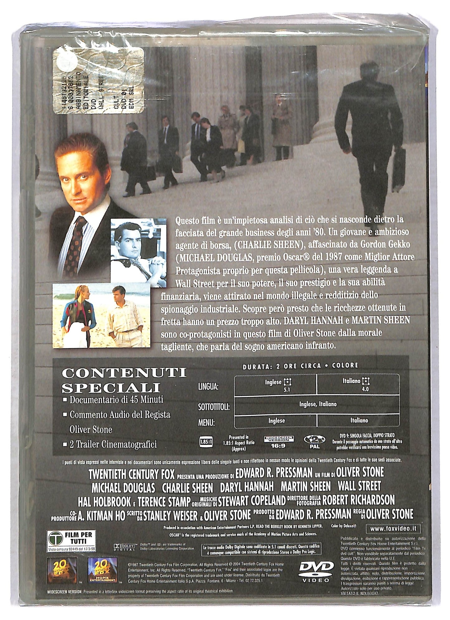 EBOND Wall Street EDITORIALE DVD D762234