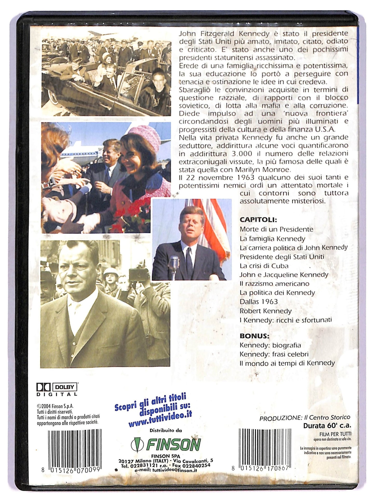EBOND L'america dei Kennedy EDITORIALE DVD D762318