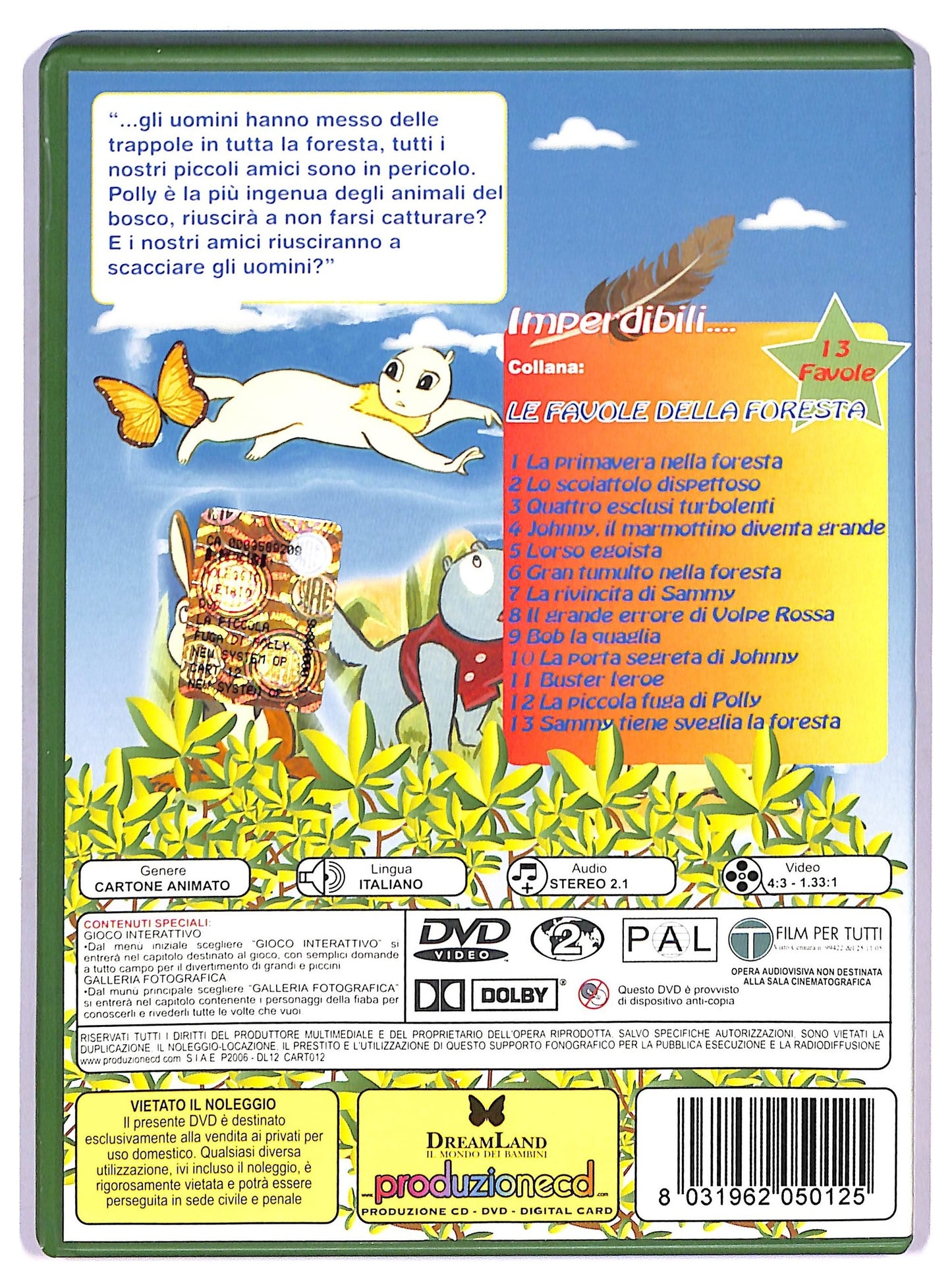 EBOND La piccola fuga di polly favola n 12 DVD D762342