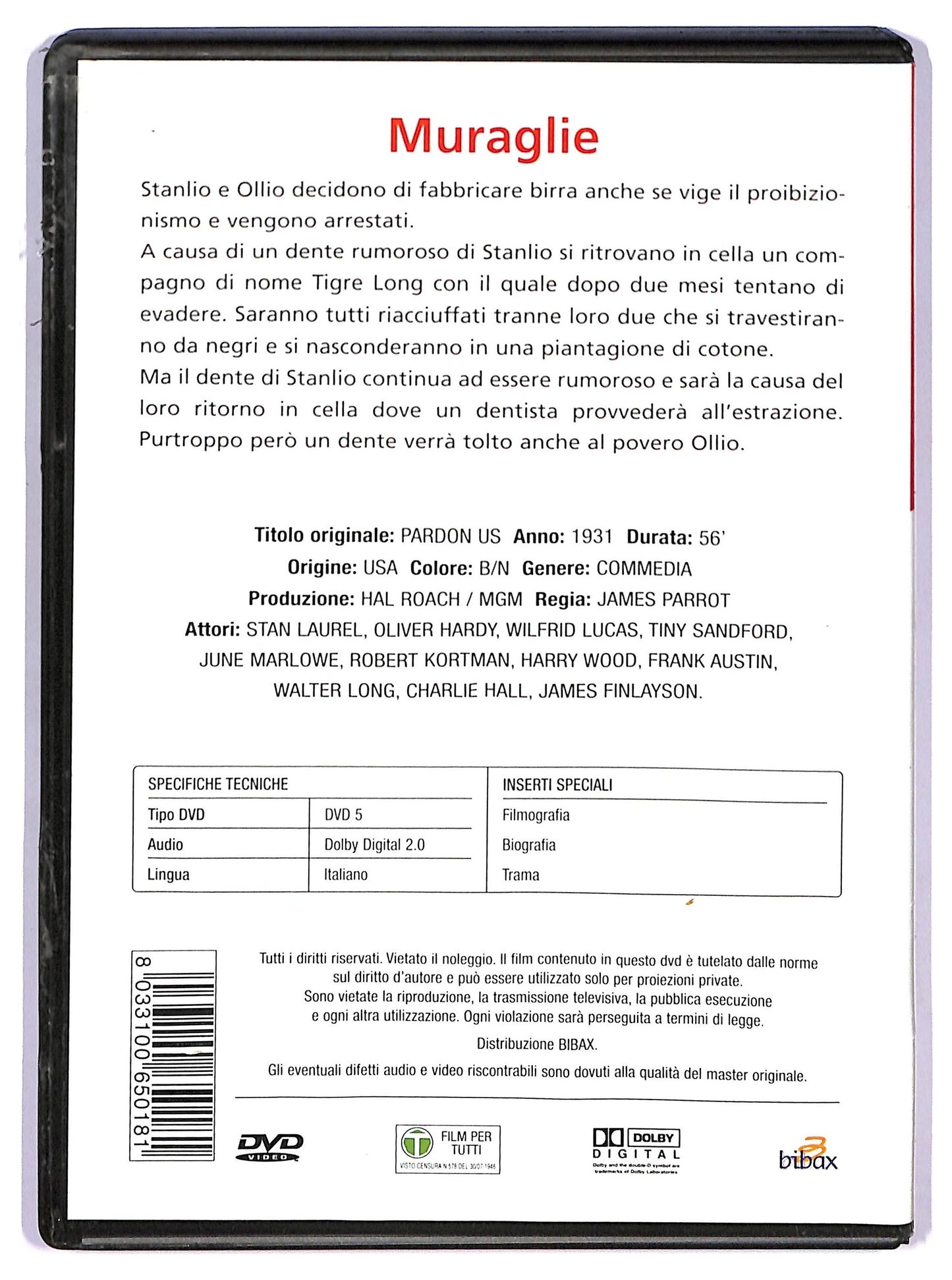 EBOND muraglie DVD D762433