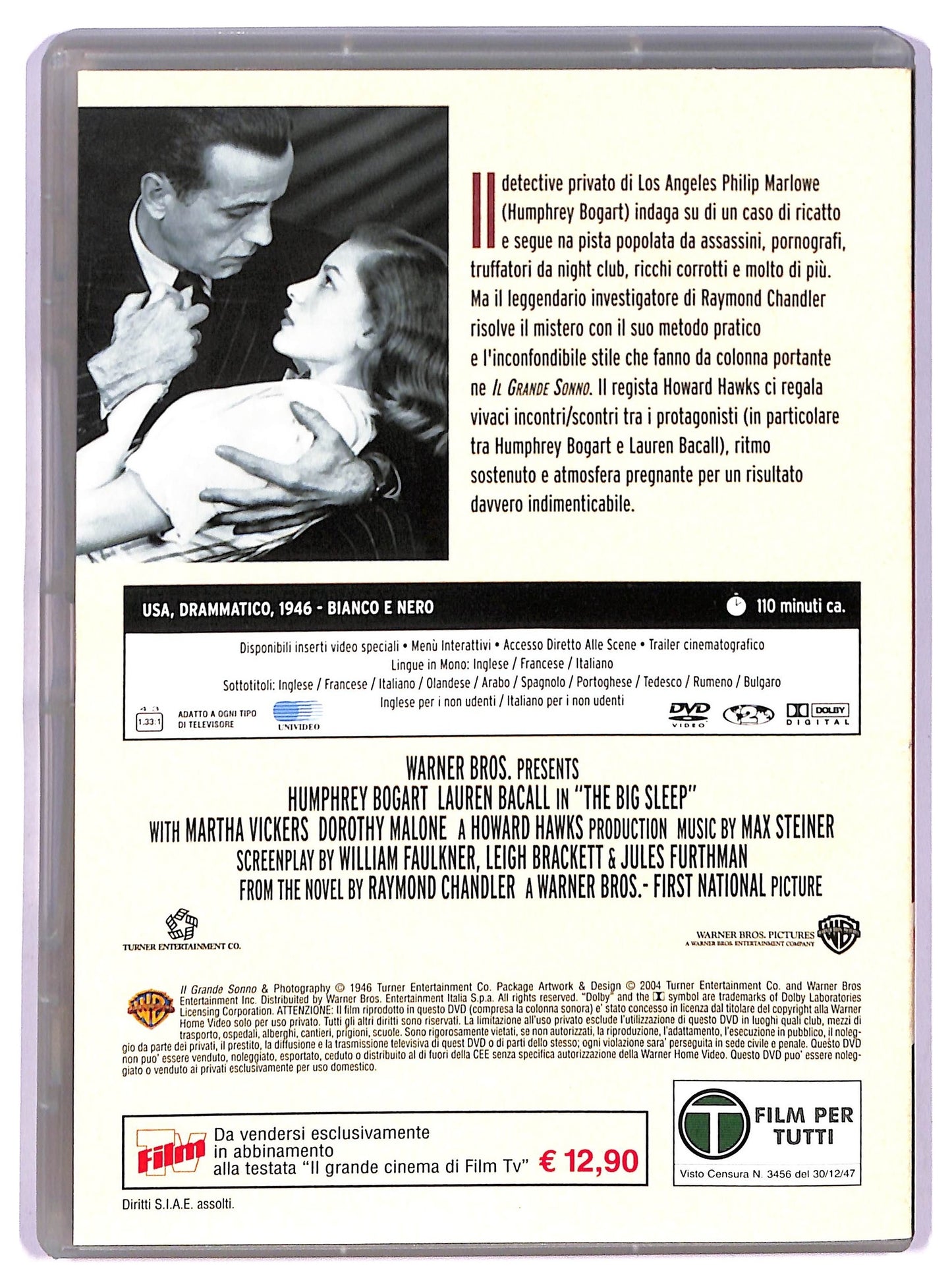 EBOND Il grande sonno EDITORIALE DVD D762557