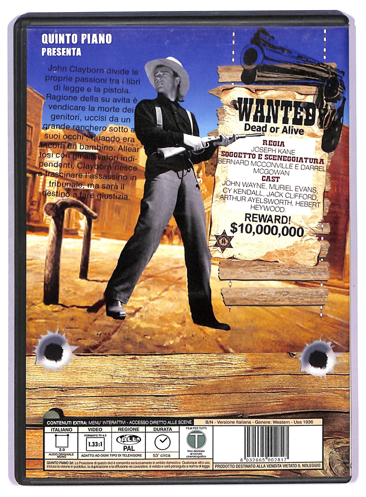 EBOND Il re dei Pecos DVD D762558