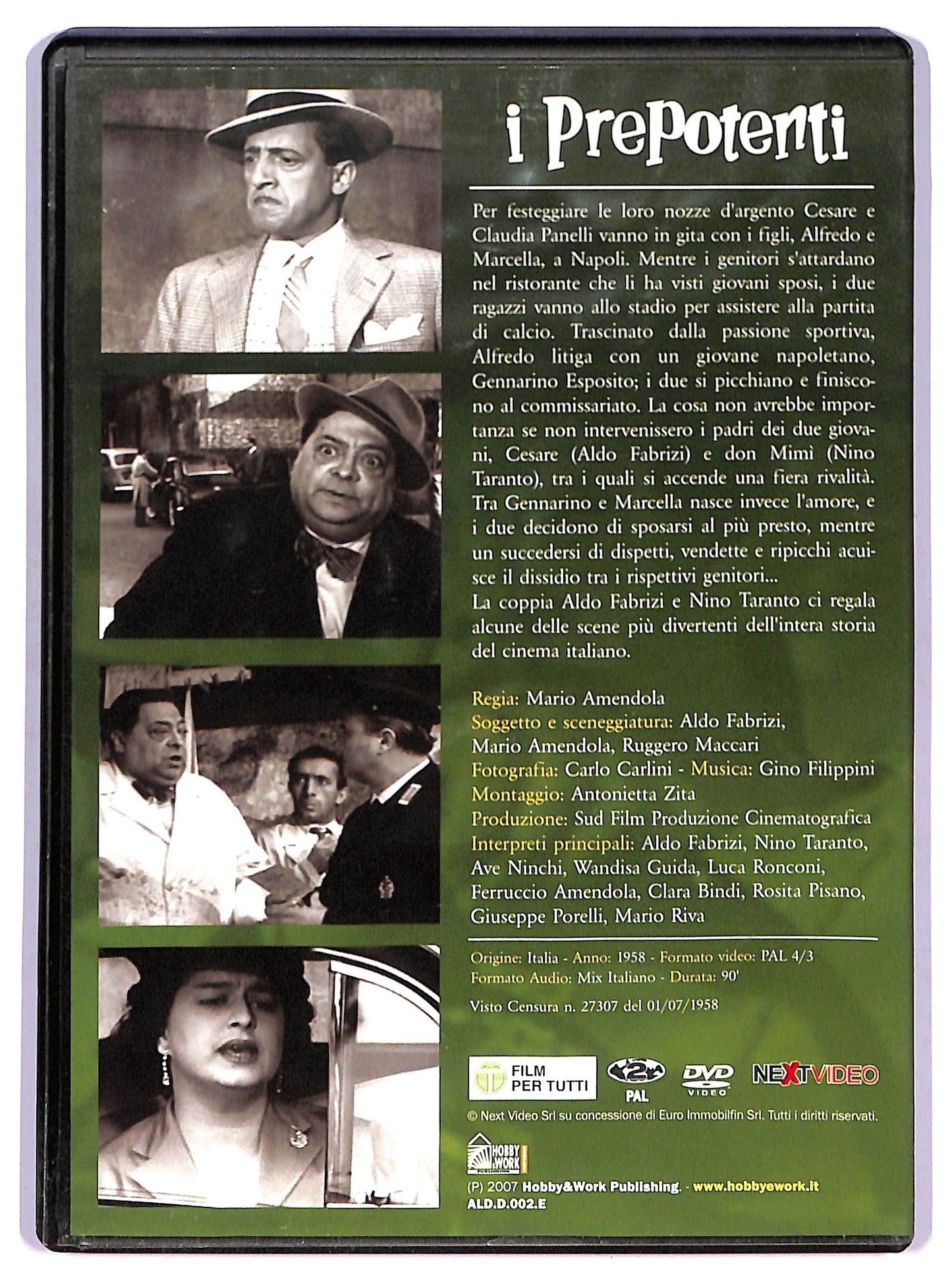 EBOND I prepotenti EDITORIALE DVD D762658