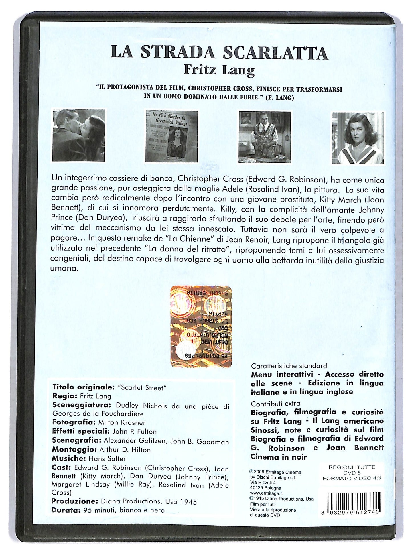EBOND Flitz Lang: La strada scarlatta DVD D762701
