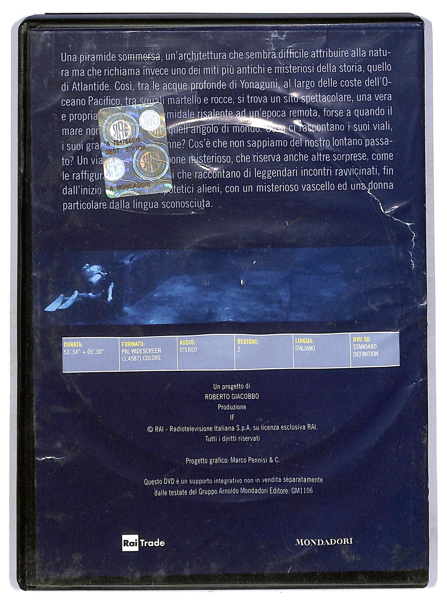 EBOND I Grandi Misteri- la citta degli abissi EDITORIALE DVD D762724