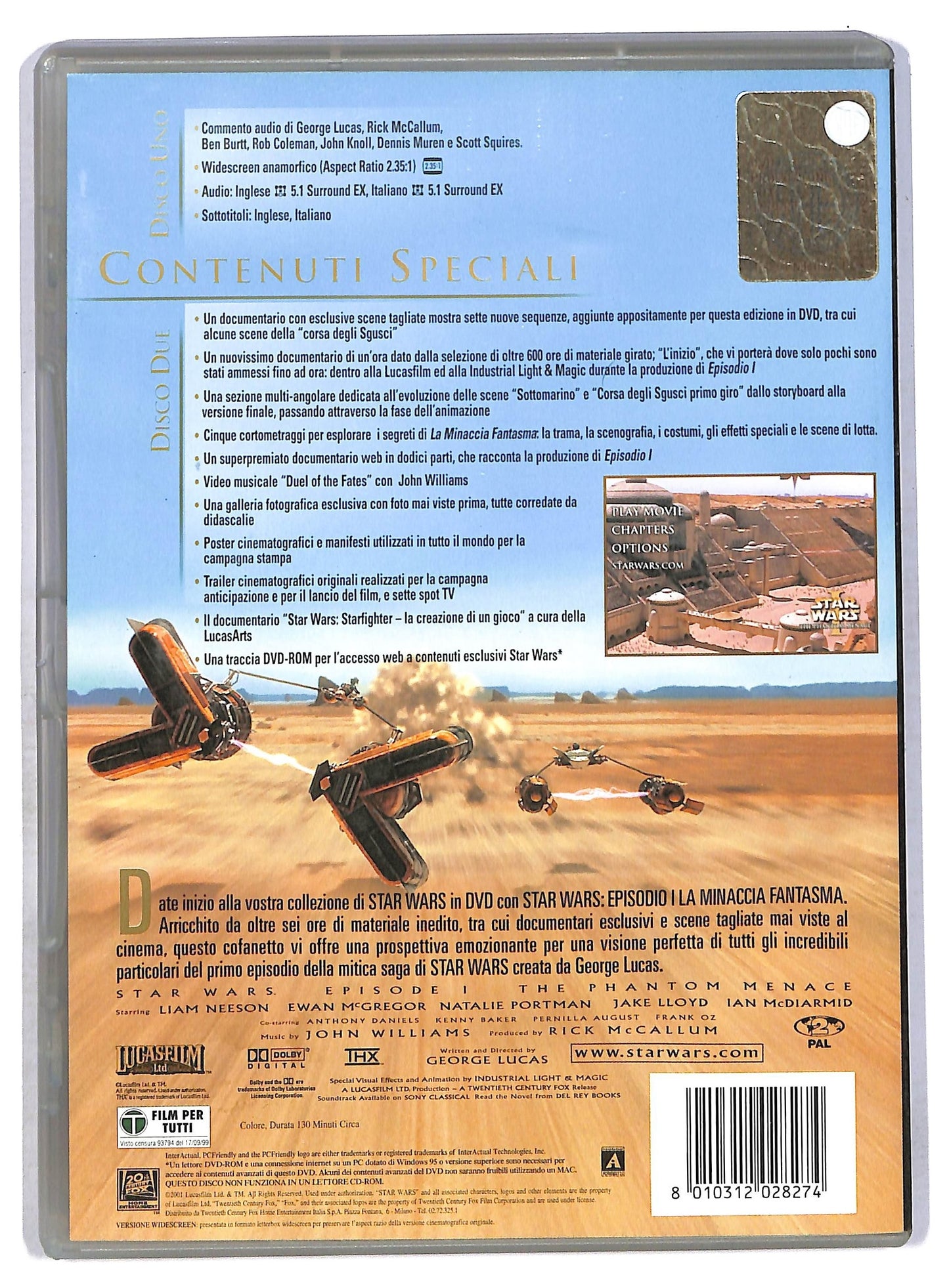 EBOND Star Wars I La minaccia fantasma DVD D762752