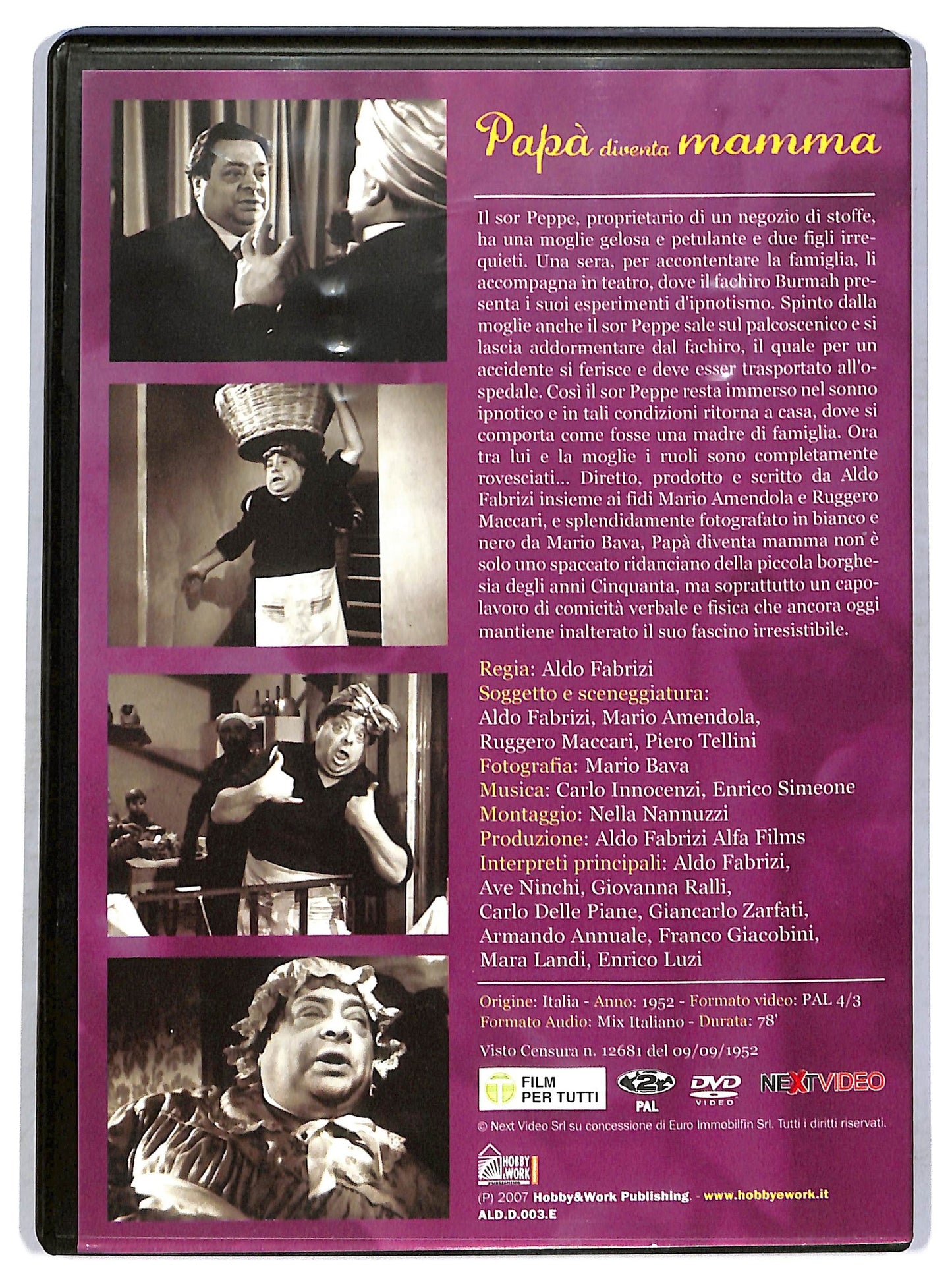 EBOND Papa diventa mamma EDITORIALE DVD D762801