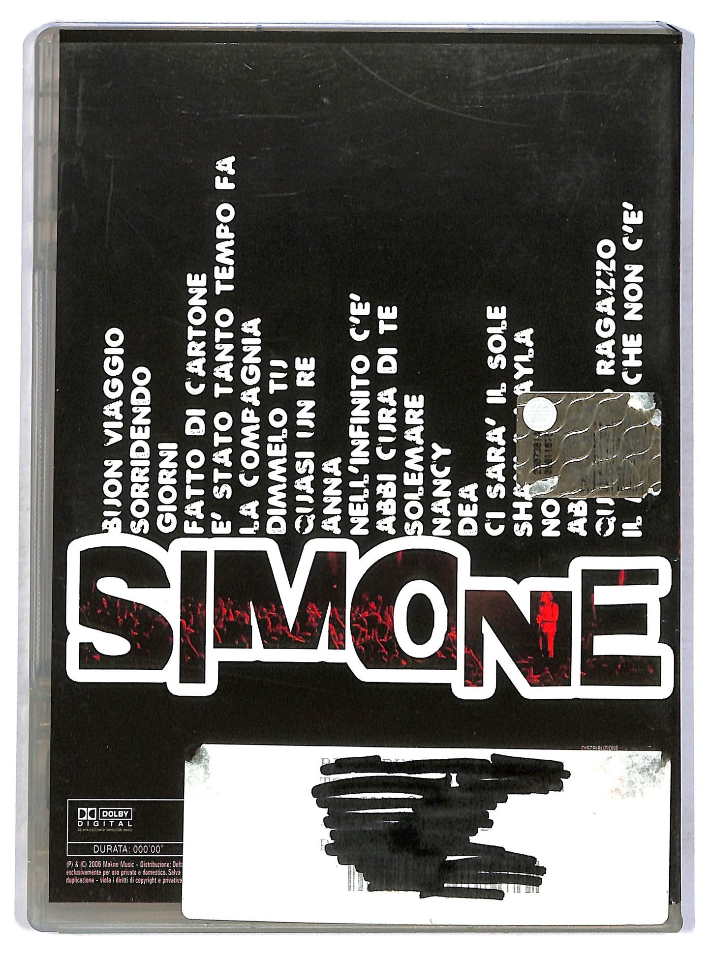 EBOND Simone Live 05 Alcatraz Milano DVD D762831