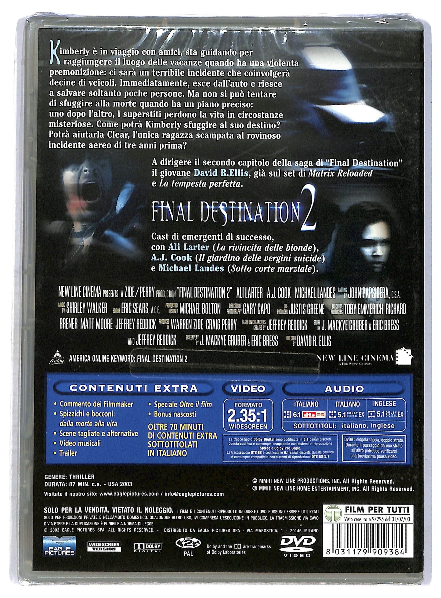 EBOND final destination 2 DVD D762902