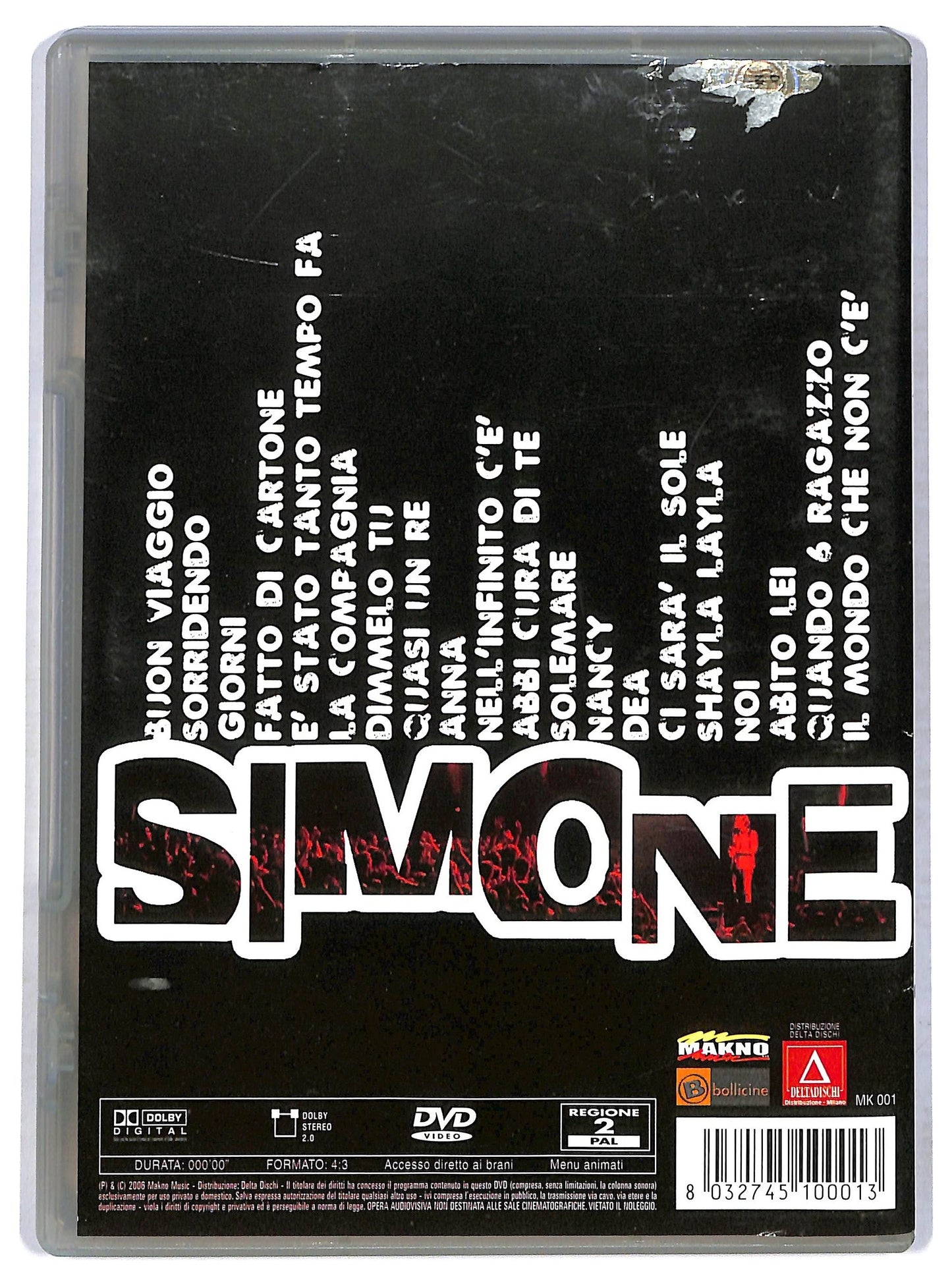 EBOND Simone - live Alcatraz 2005 DVD D762913