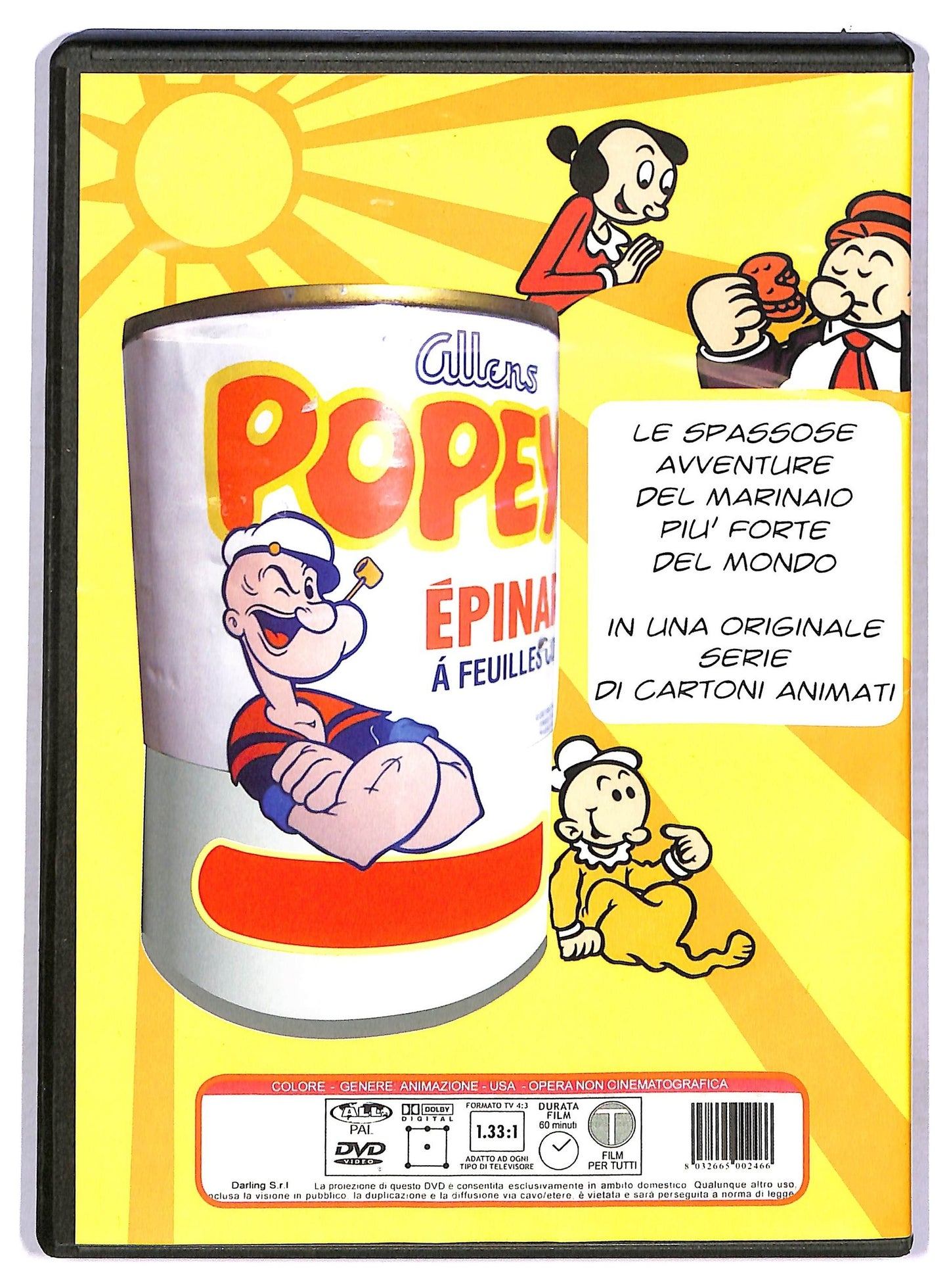 EBOND Braccio di ferro DVD D762958