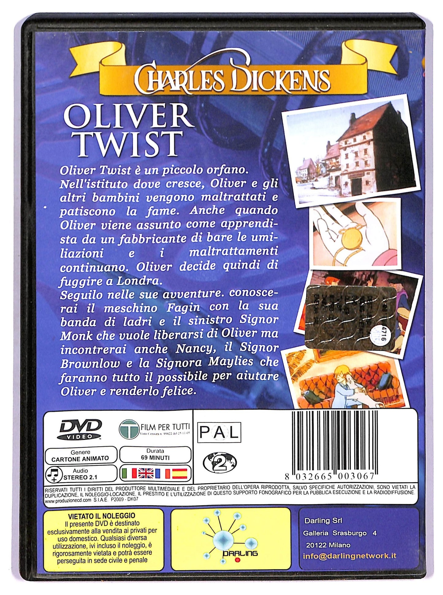 EBOND Oliver twist DVD D763045