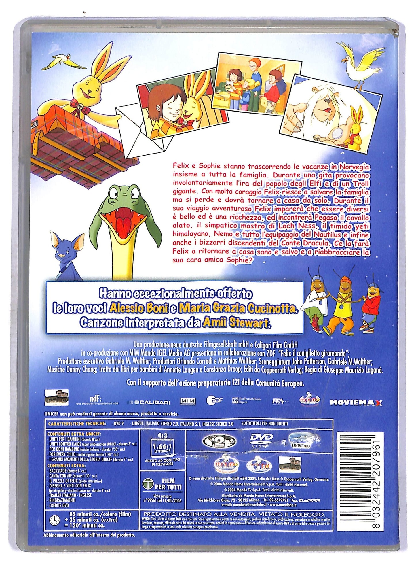 EBOND Felix - Il coniglietto giramondo EDITORIALE DVD D763134