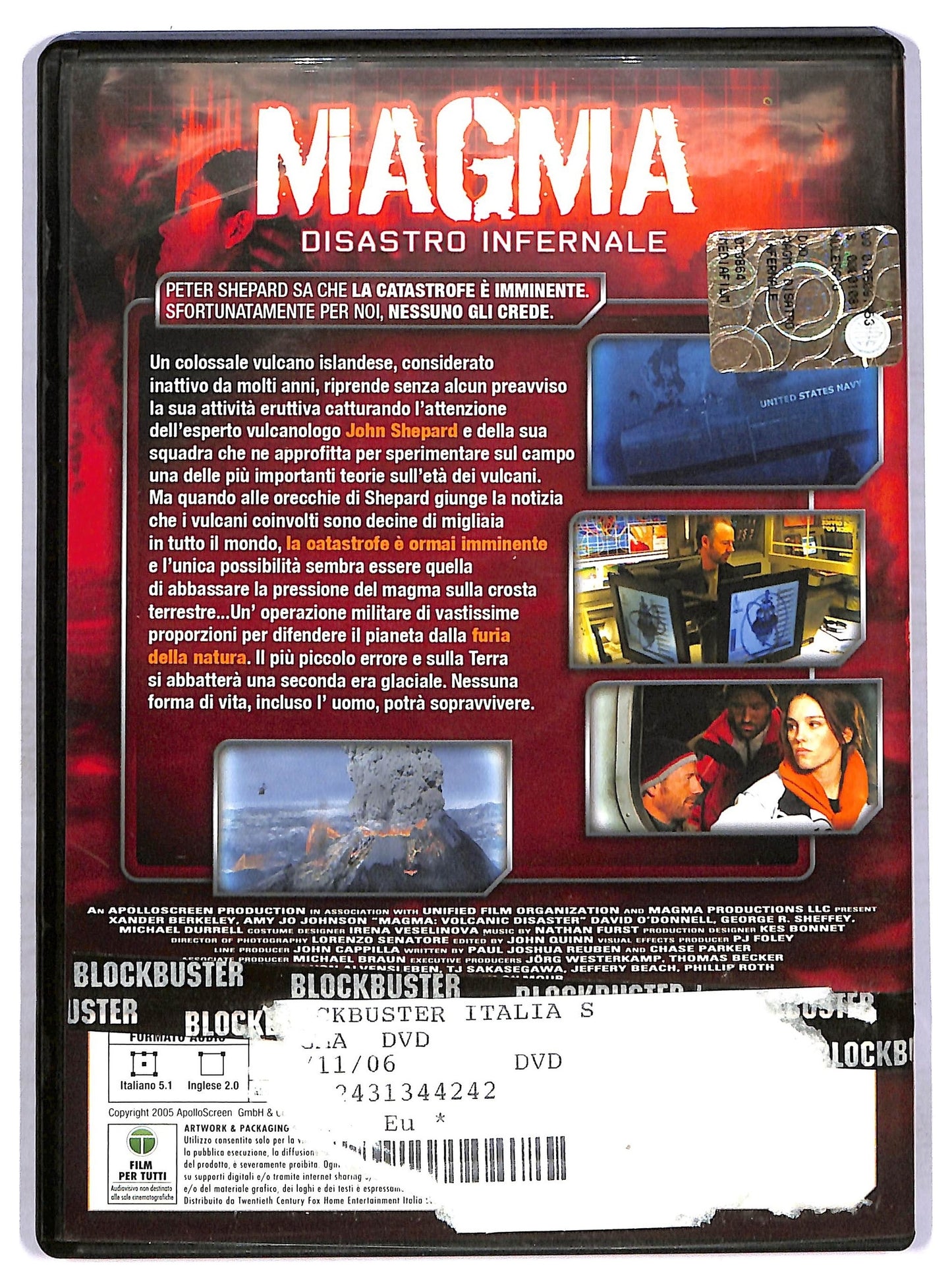 EBOND Magma - Disastro infernale DVD D763221