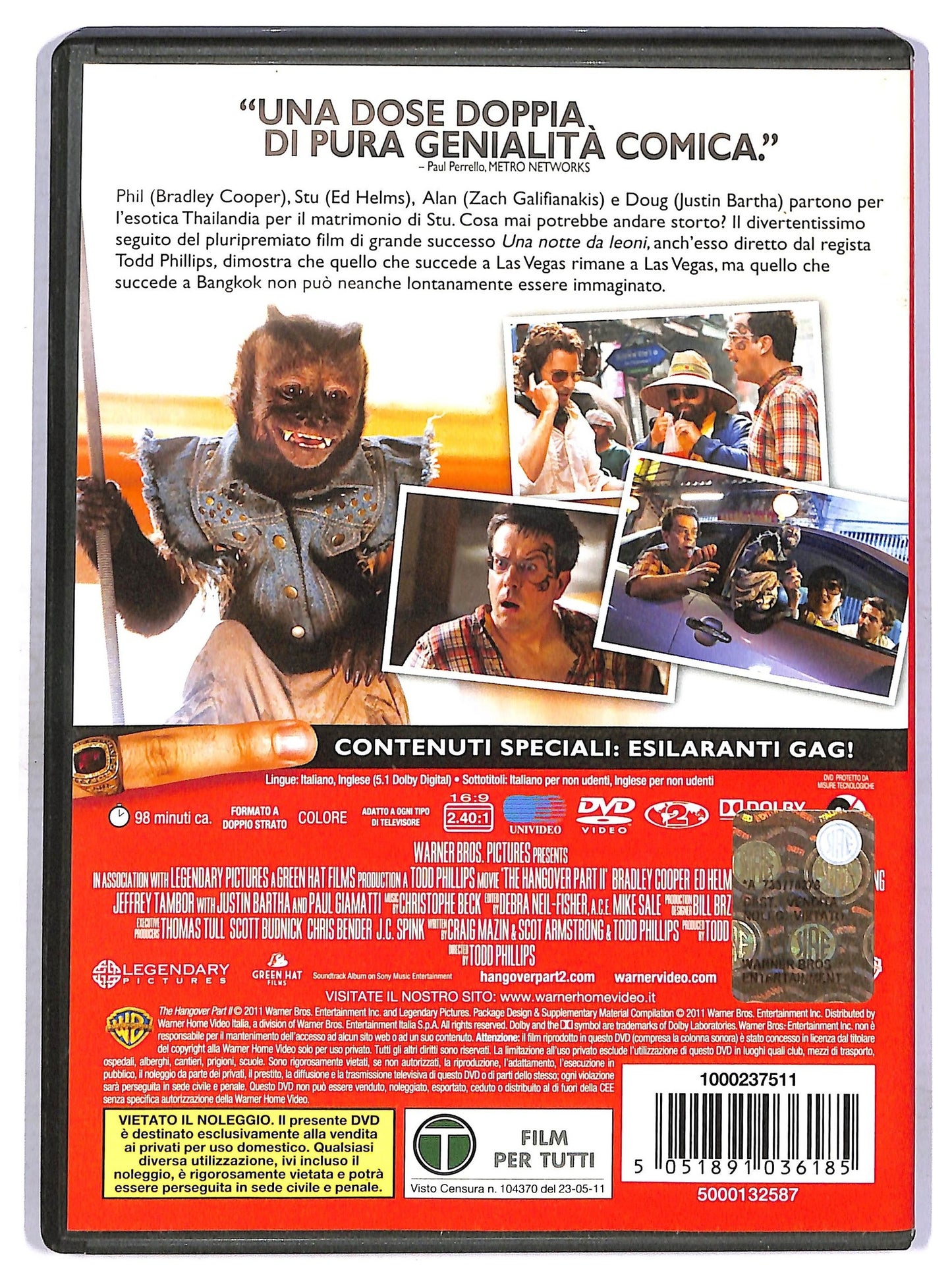 EBOND Una notte da leoni 2 DVD D763355