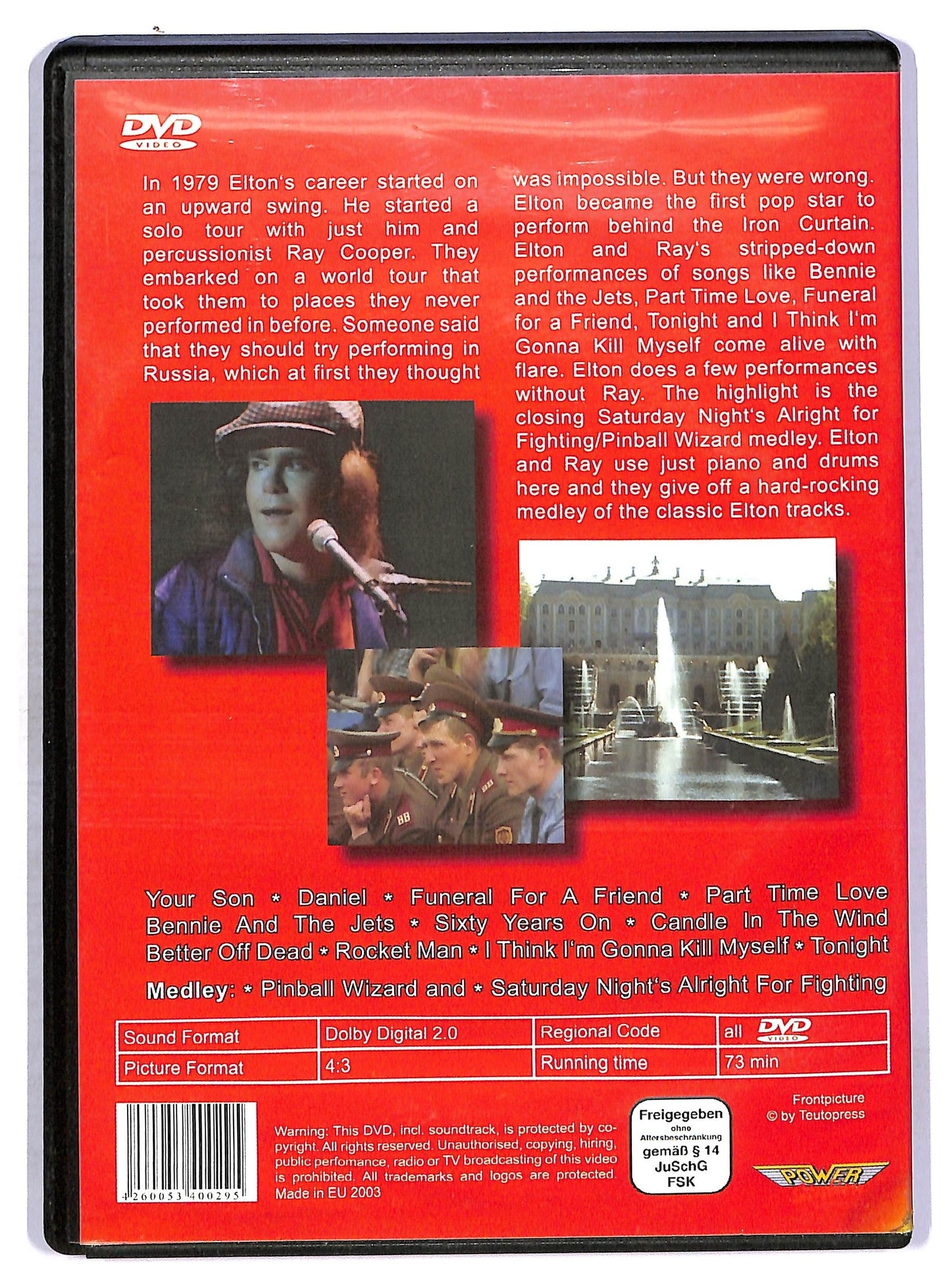 EBOND Elton John to Russia With Love - edizione UK DVD D763357