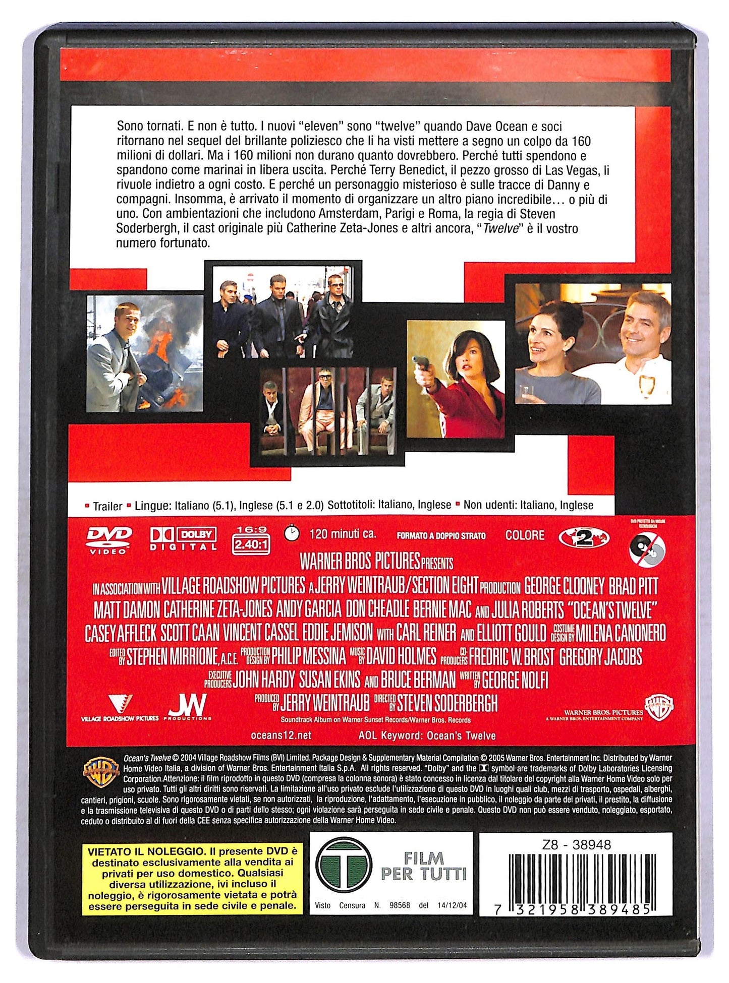 EBOND ocean's twelve DVD D763421