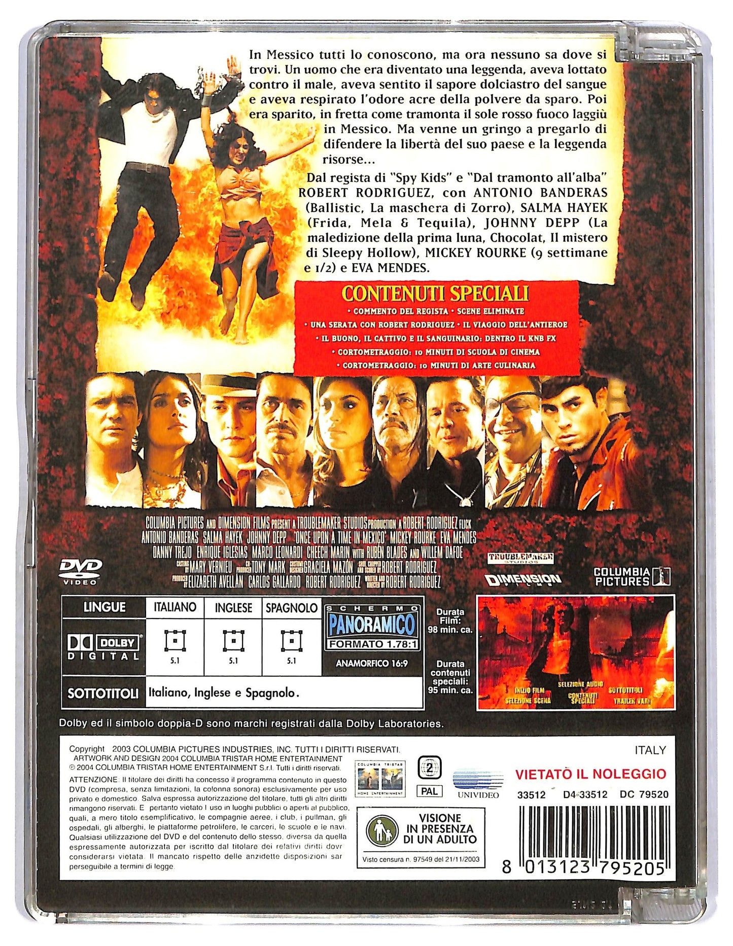 EBOND c'era una volta in messico SJB DVD D763454
