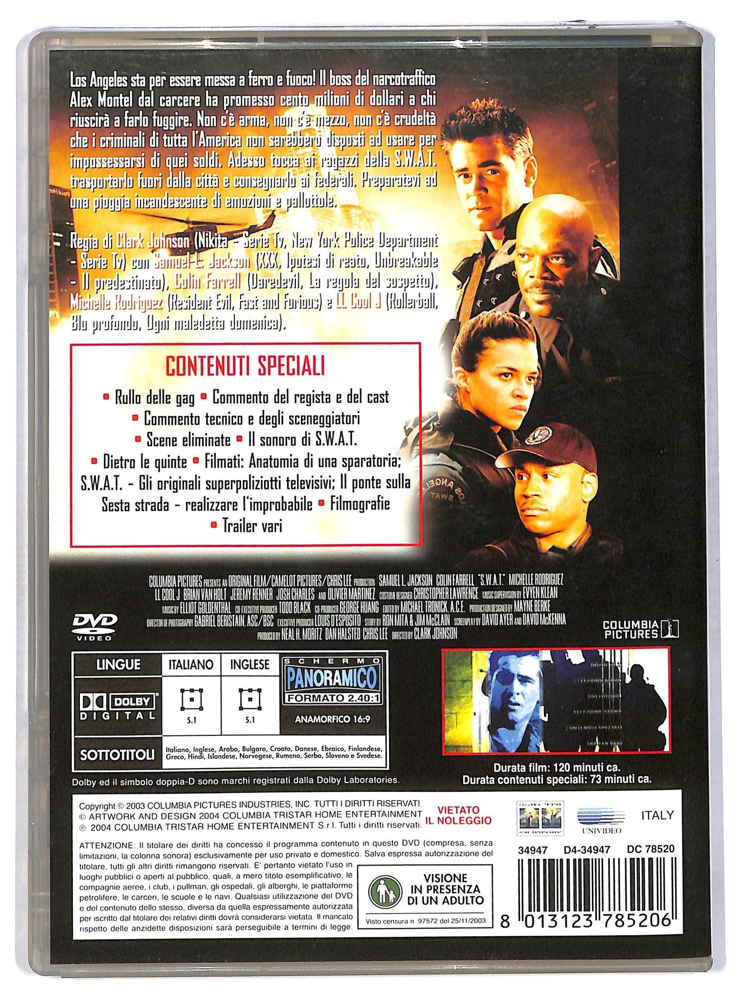 EBOND S.W.A.T. - squadra speciale anticrimine DVD D763509